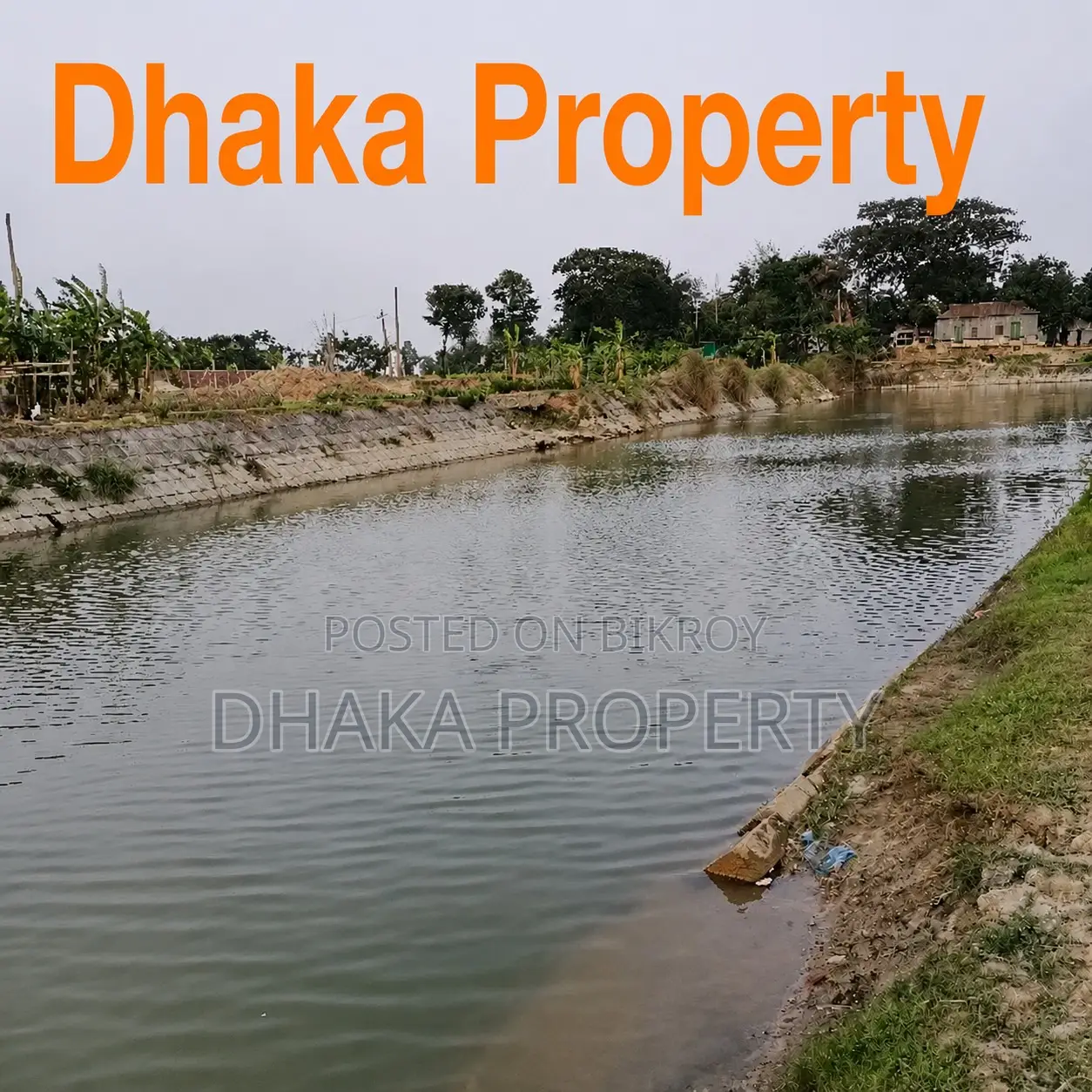 Lake Facing 5 Katha Plot South Sector-7 in Purbachal