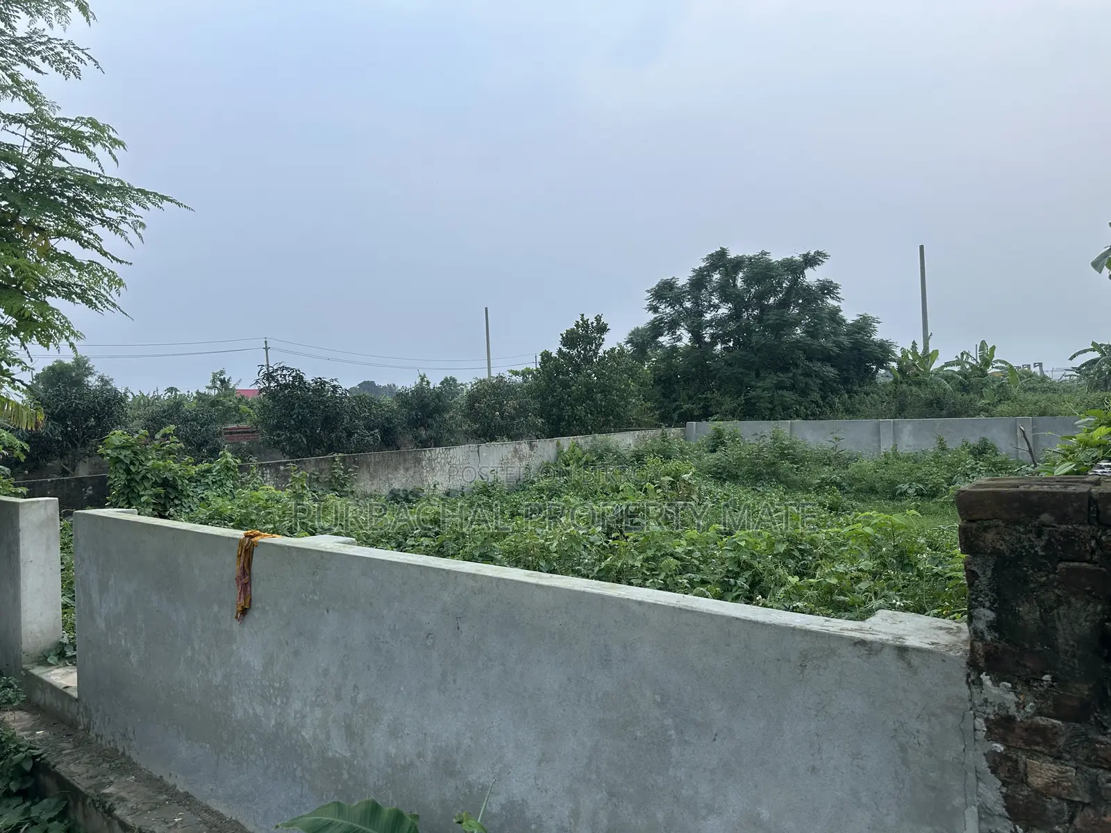 3 Katha South-Facing Boundary-Walled Plot for Sale in Purbachal Sector 25. in Purbachal