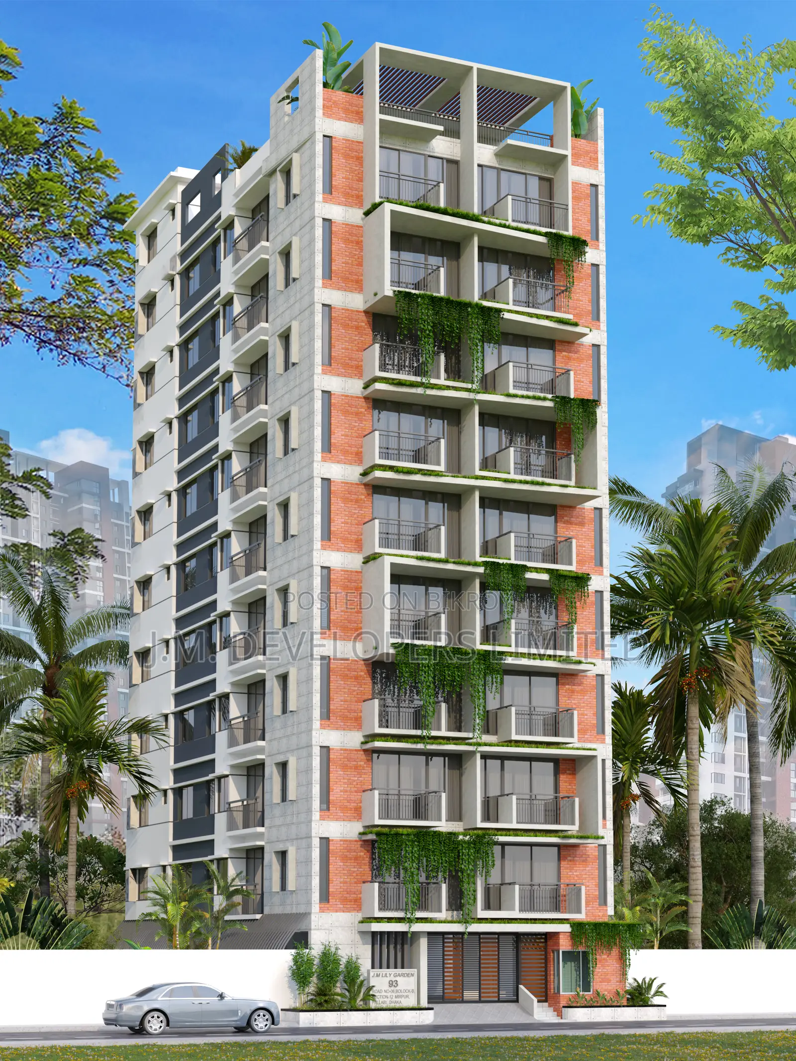 Furnished 3bdrm Apartment in J.M. Developer Ltd, Mirpur for Sale in Mirpur
