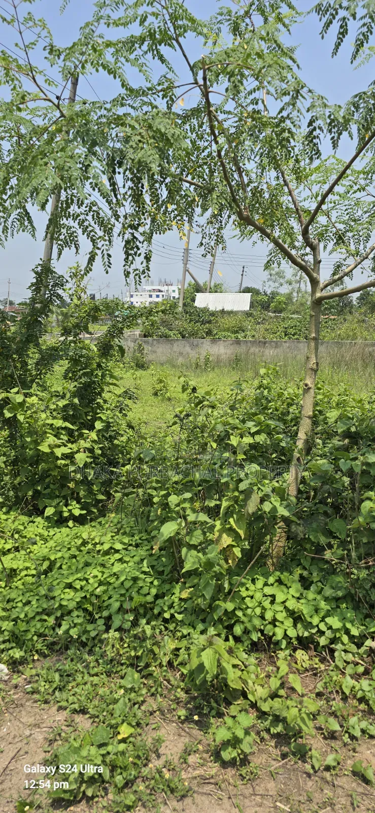 10 Katha Lake View South-Facing Corner Plot for Sale in Purbachal
