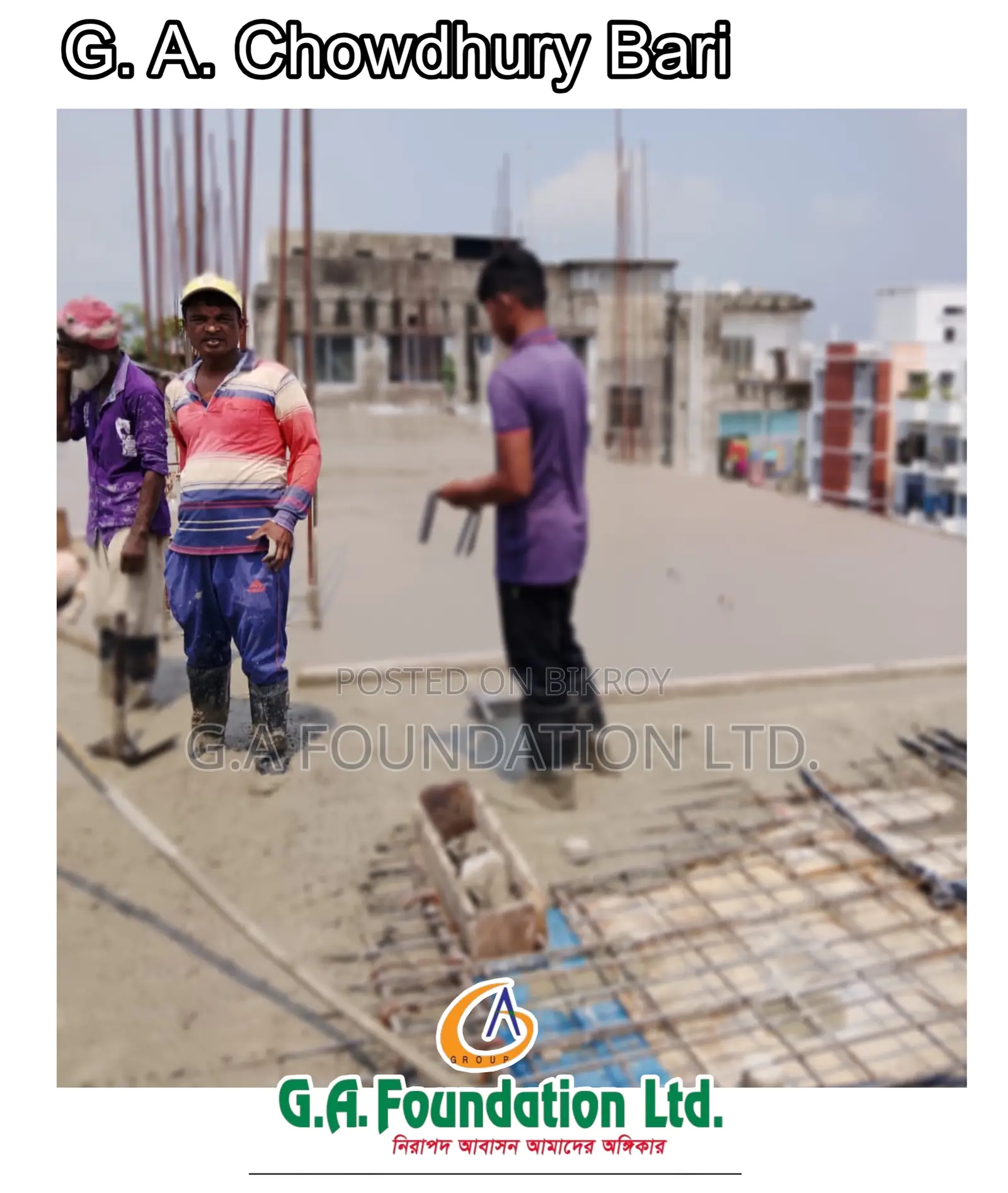3bdrm Apartment in G. A. Chowdhury Bari, Mirpur for sale in Mirpur