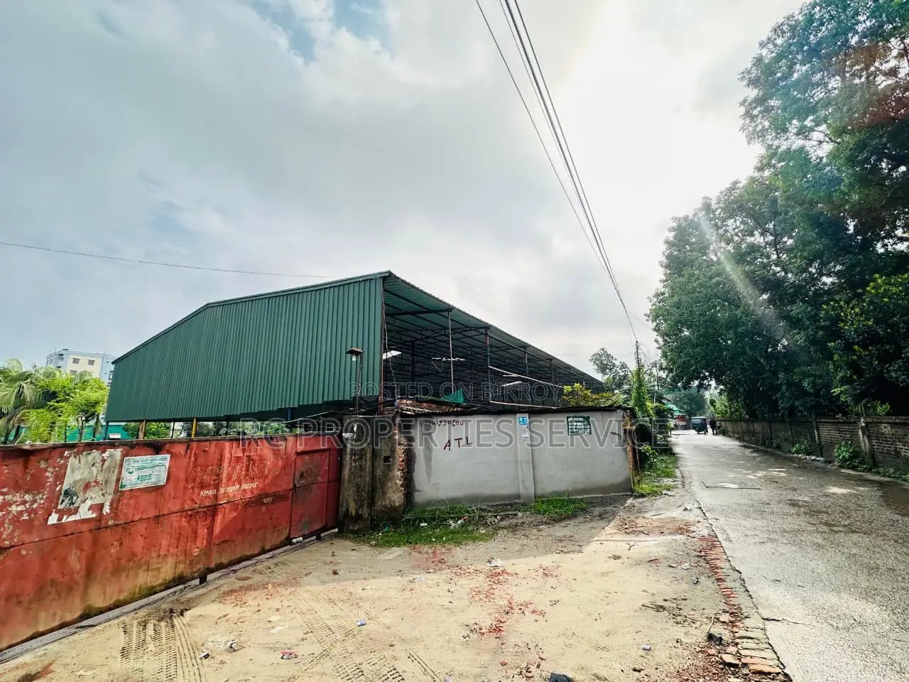 12000sqft Industrial Shed for Rent in Sreepur
