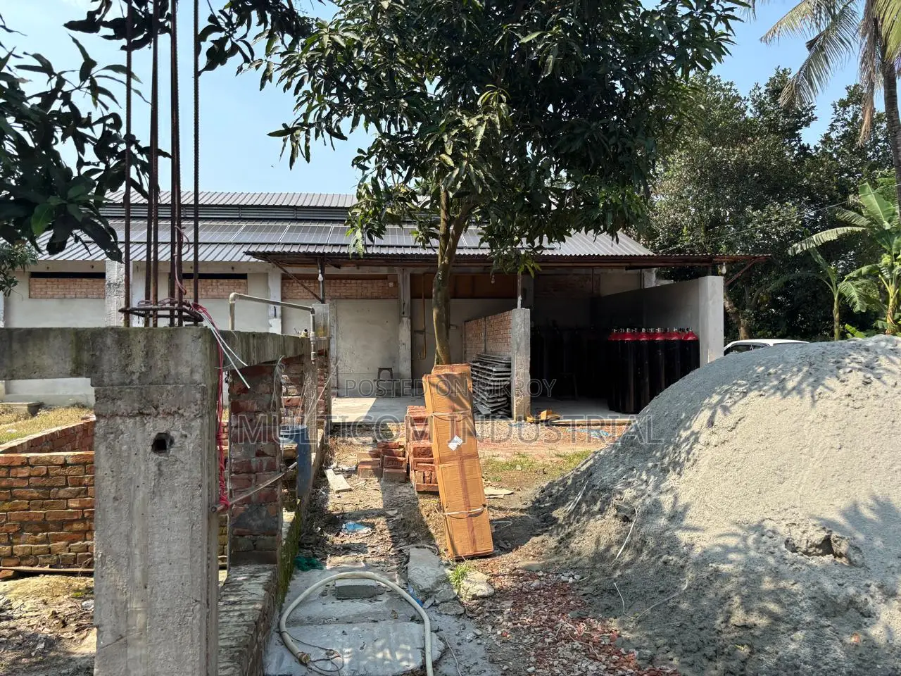 5.20 Bigah With 40,000 SQFT Factory Shed At, Telihati, Gazipur in Gazipur Sadar