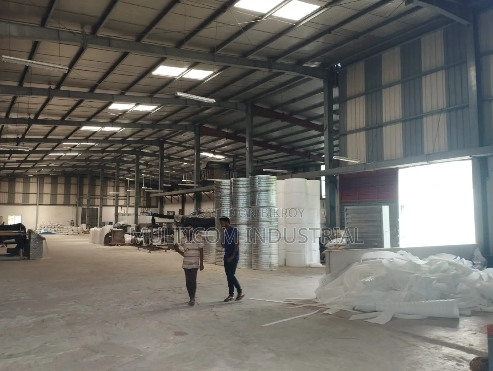 8.50 Bigha Land With 41,000 Sqft. Factory Shed 35,000 At City Bypas in Kaliakair