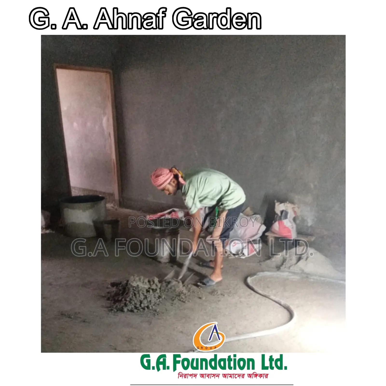 3bdrm Apartment in G. A. Ahnaf Garden, Mirpur for Sale in Mirpur