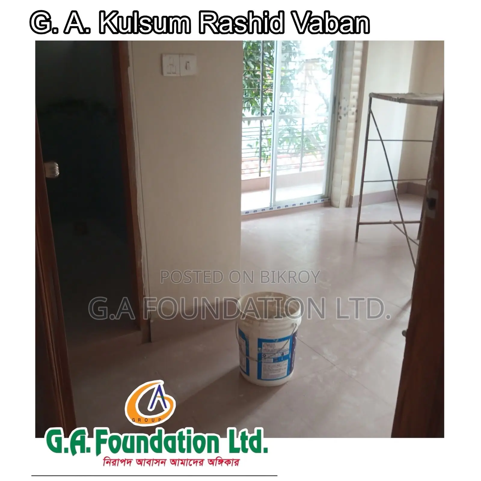 3bdrm Apartment in G. A. Kulsum Rashid, Mirpur for Sale in Mirpur