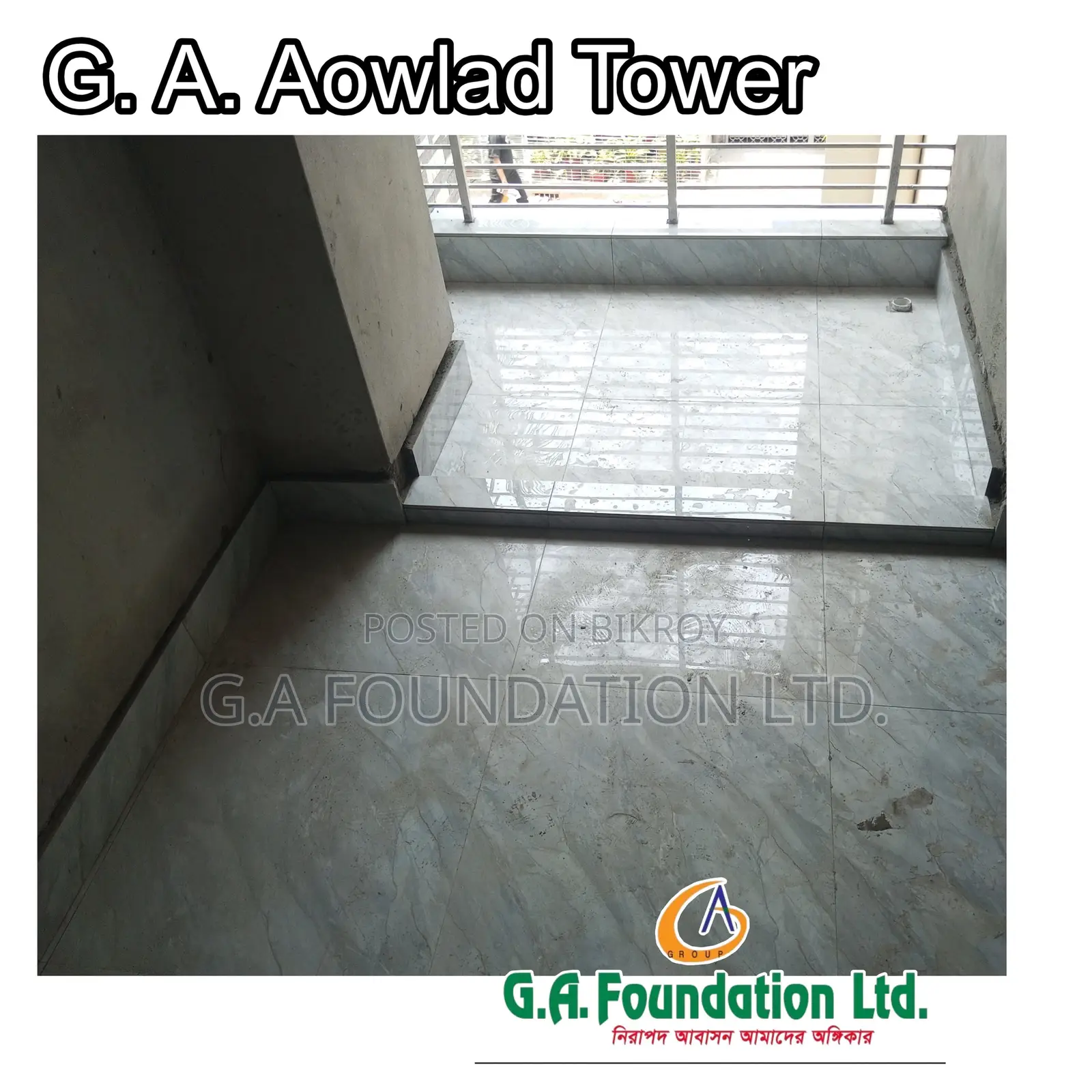 Furnished 3bdrm Apartment in G. A. Aowlad Tower, Mirpur for Sale in Mirpur