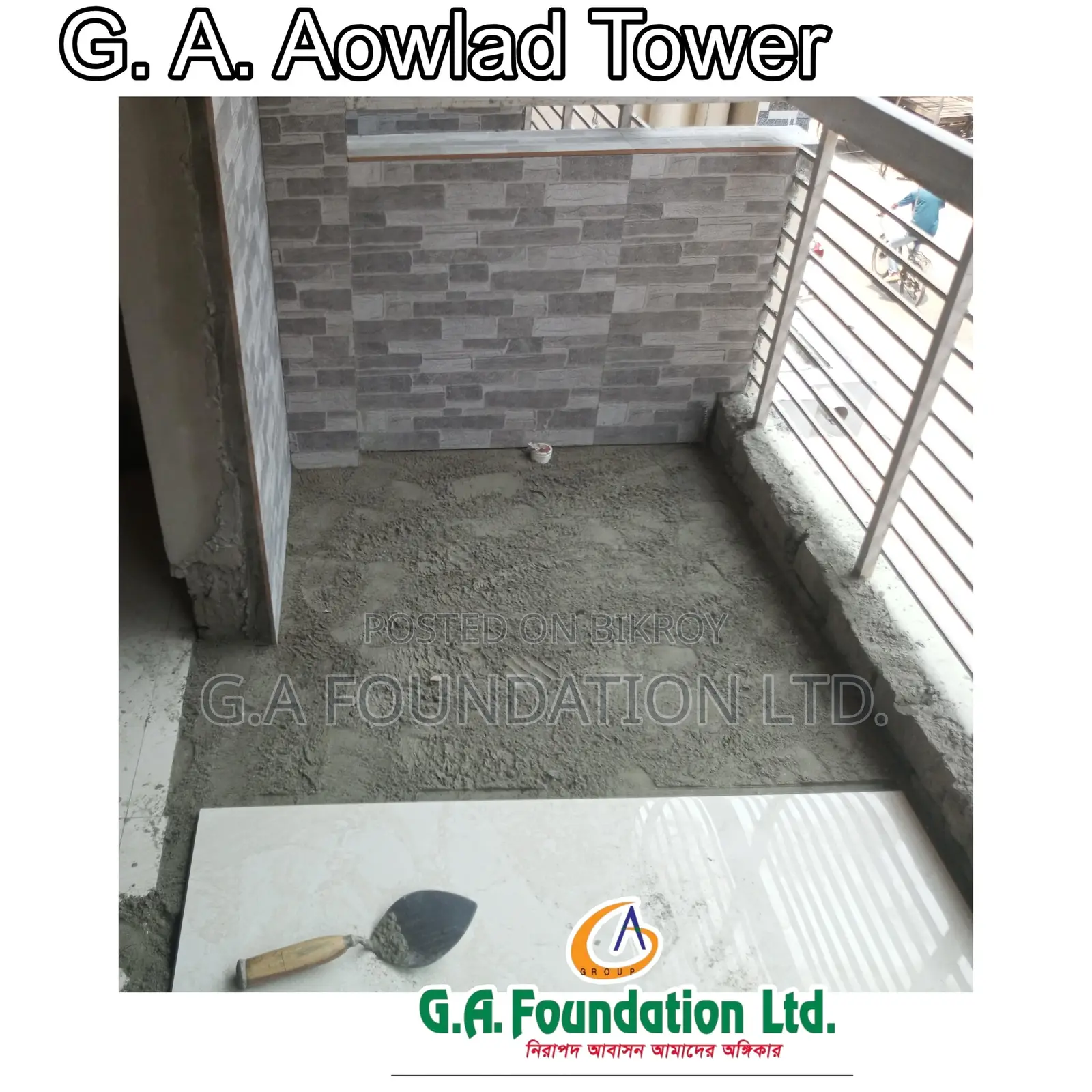 Furnished 3bdrm Apartment in G. A. Aowlad Tower, Mirpur for Sale in Mirpur
