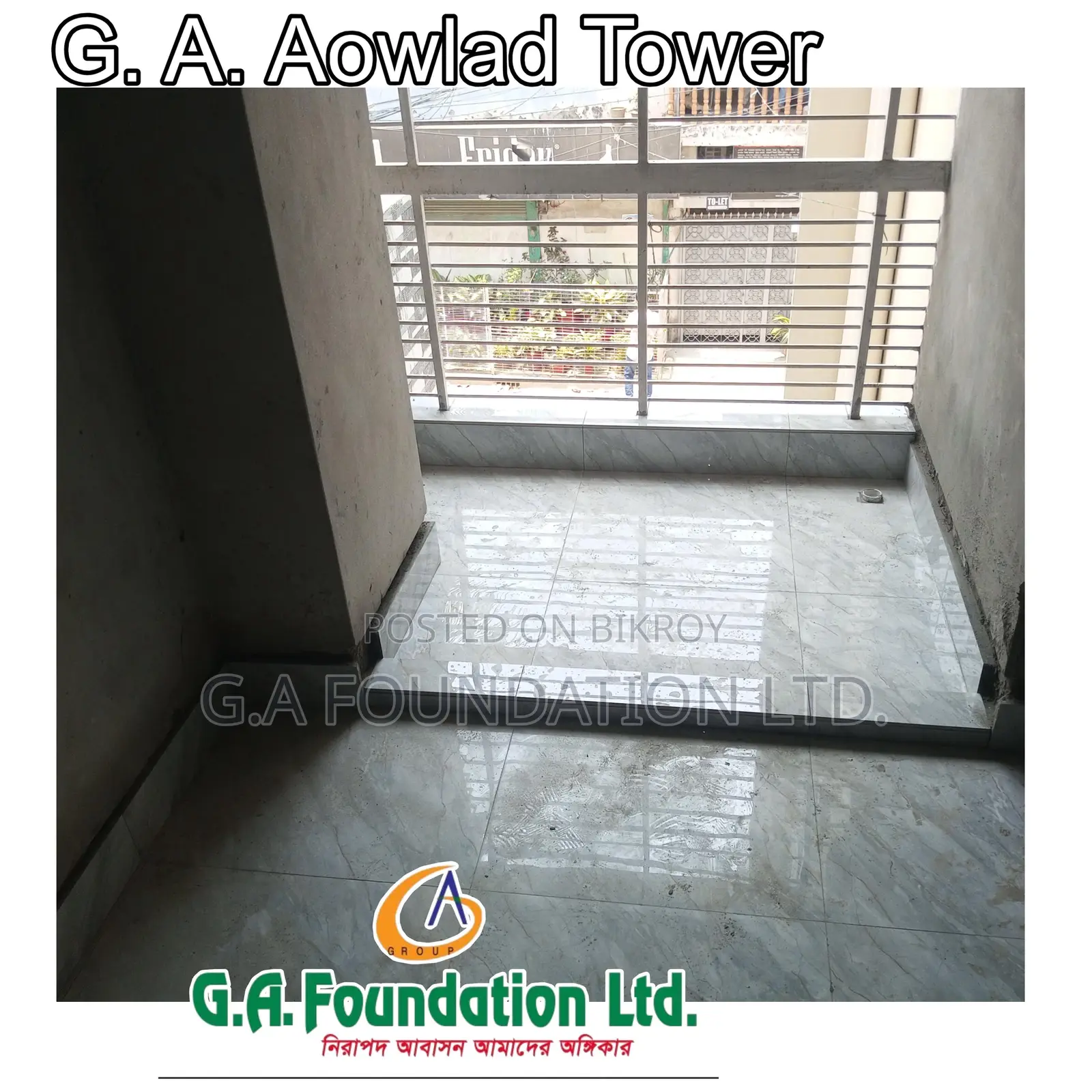 Furnished 3bdrm Apartment in G. A. Aowlad Tower, Mirpur for Sale in Mirpur