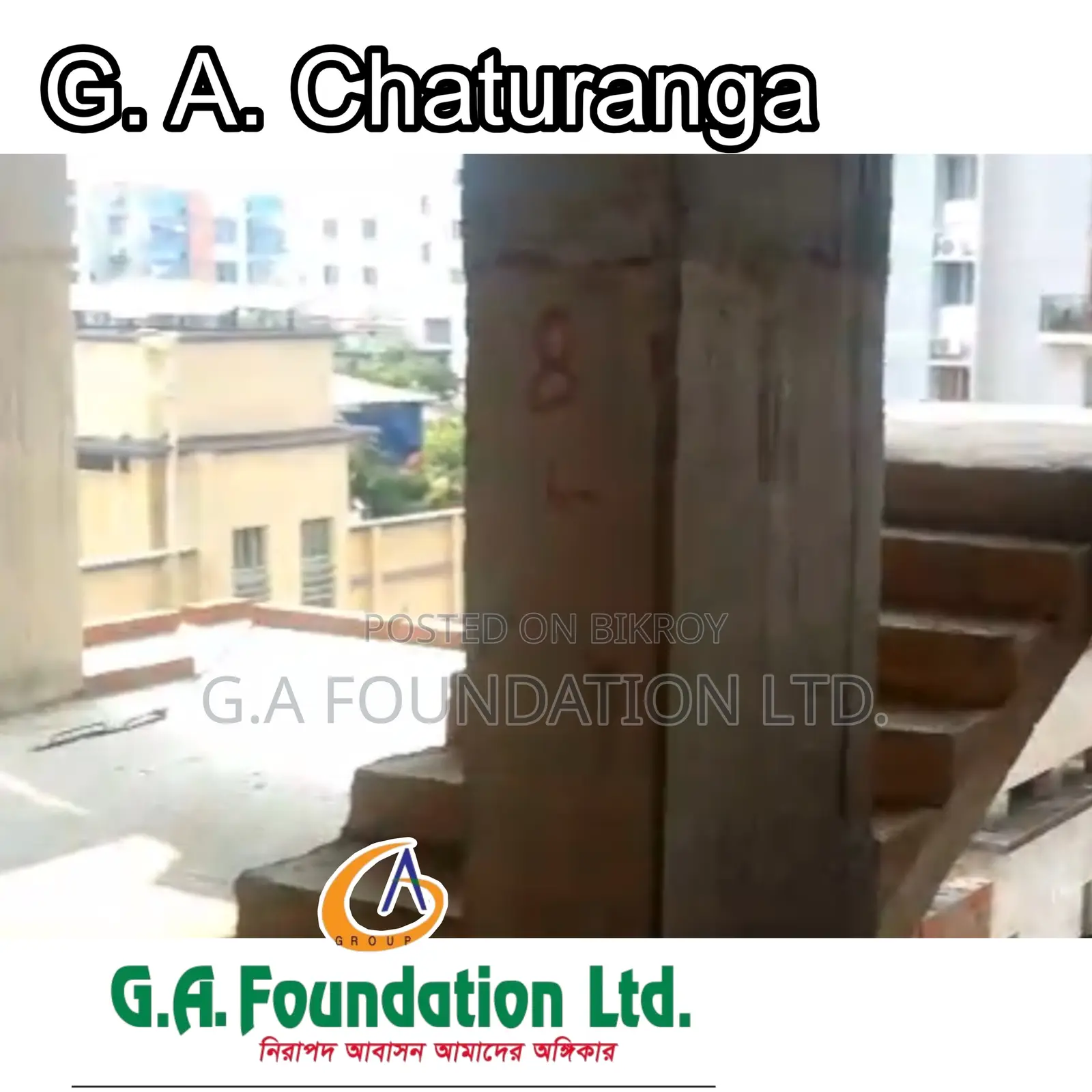 3bdrm Apartment in G. A. Choturanga, Mirpur for Sale in Mirpur