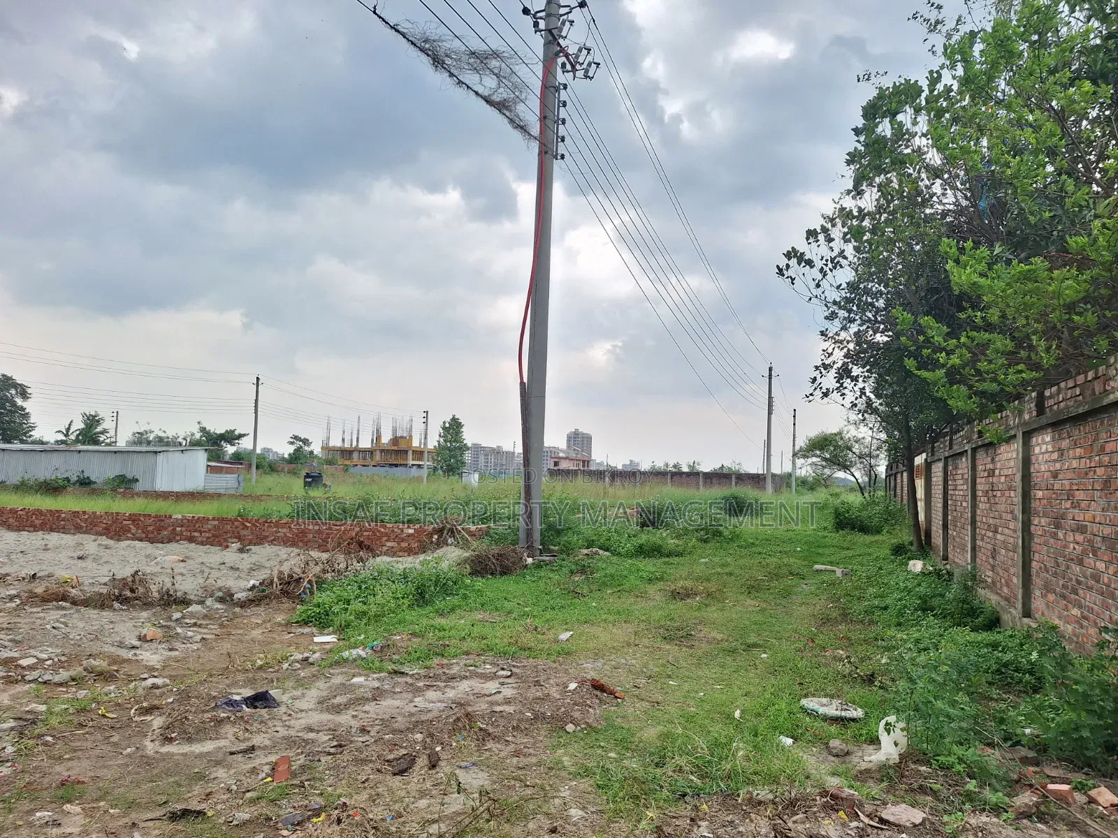 Land Sale 5 Katha Block-I Extention Bashundhara North Facing Nice View in Basundhara