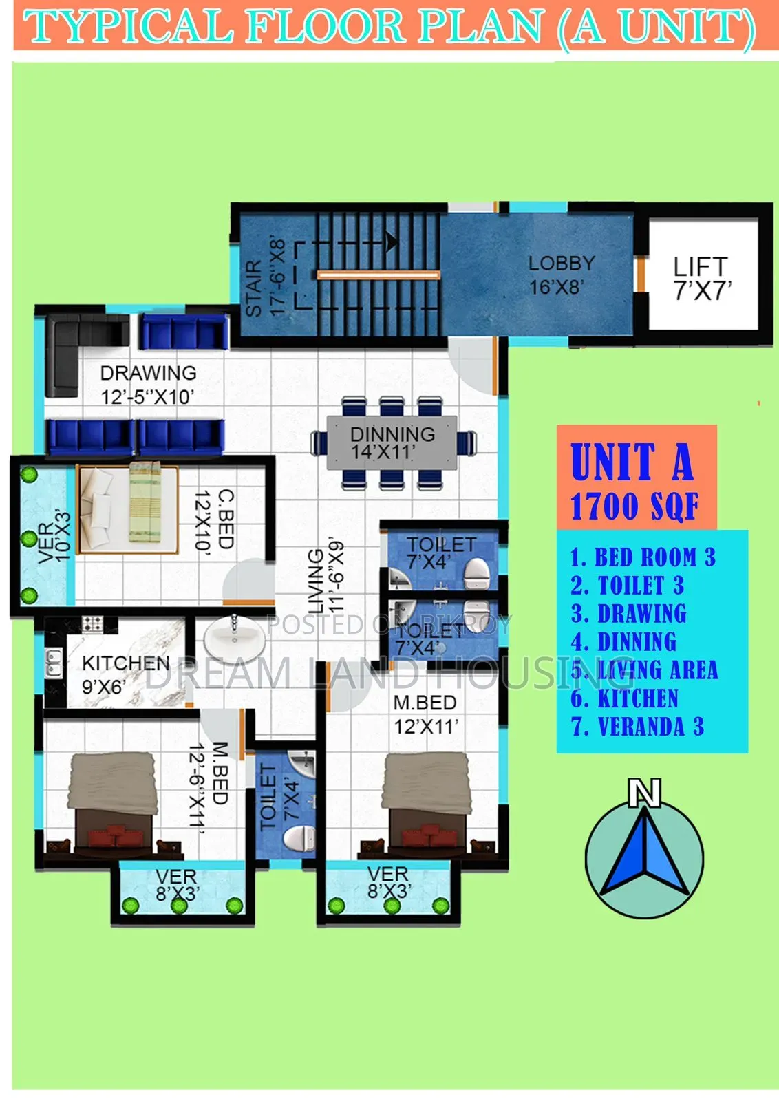 Land Sales in Uttara