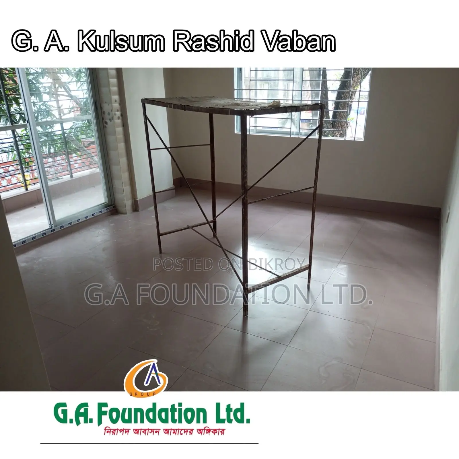 3bdrm Apartment in G. A. Kulsum Rashid, Mirpur for Sale in Mirpur