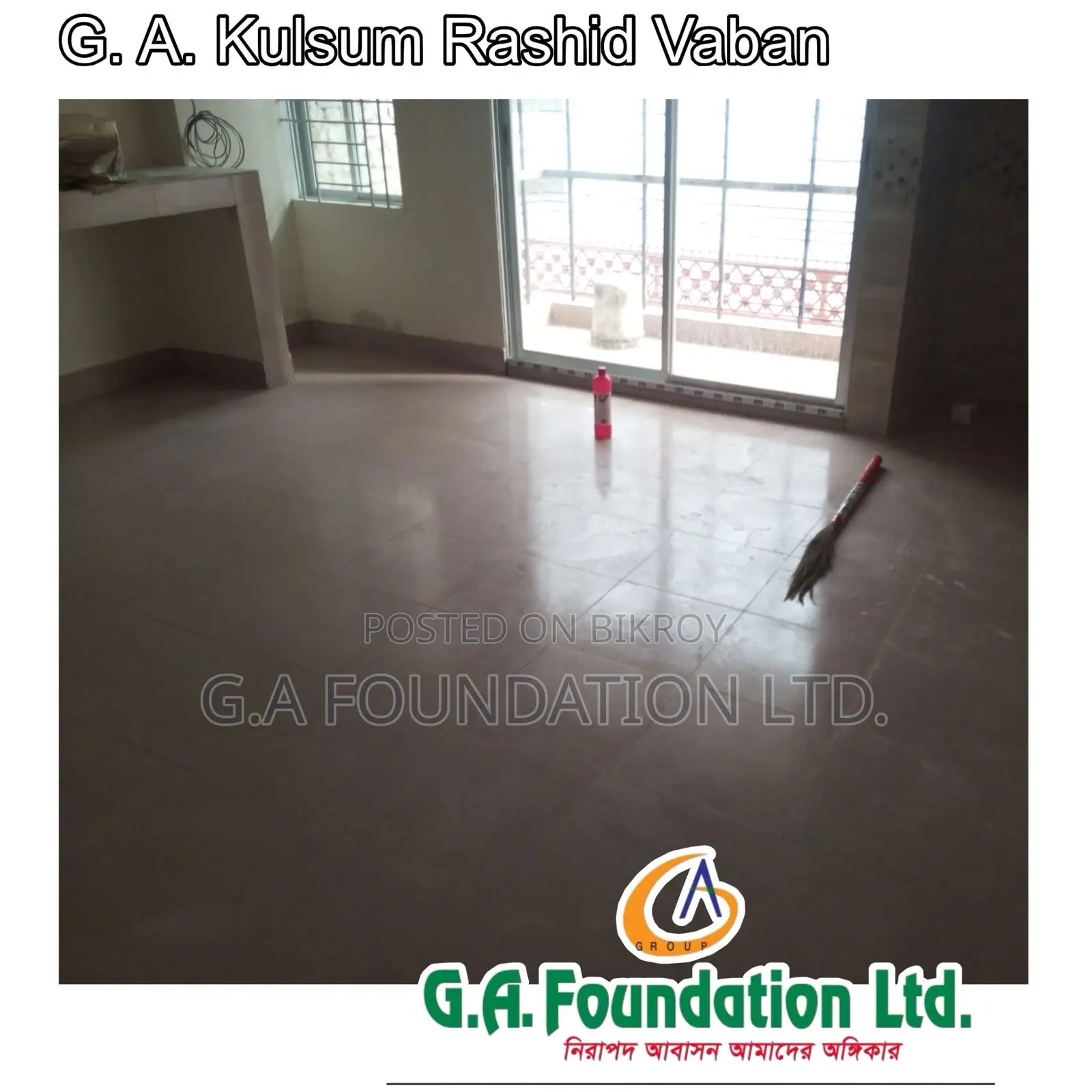 3bdrm Apartment in G. A. Kulsum Rashid, Mirpur for Sale in Mirpur