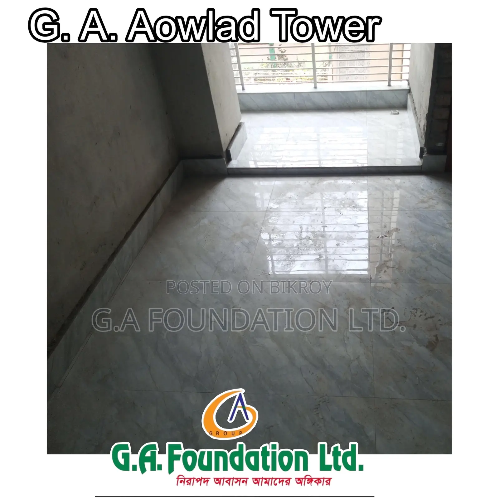 3bdrm Apartment in G. A. Aowlad Tower, Mirpur for Sale in Mirpur