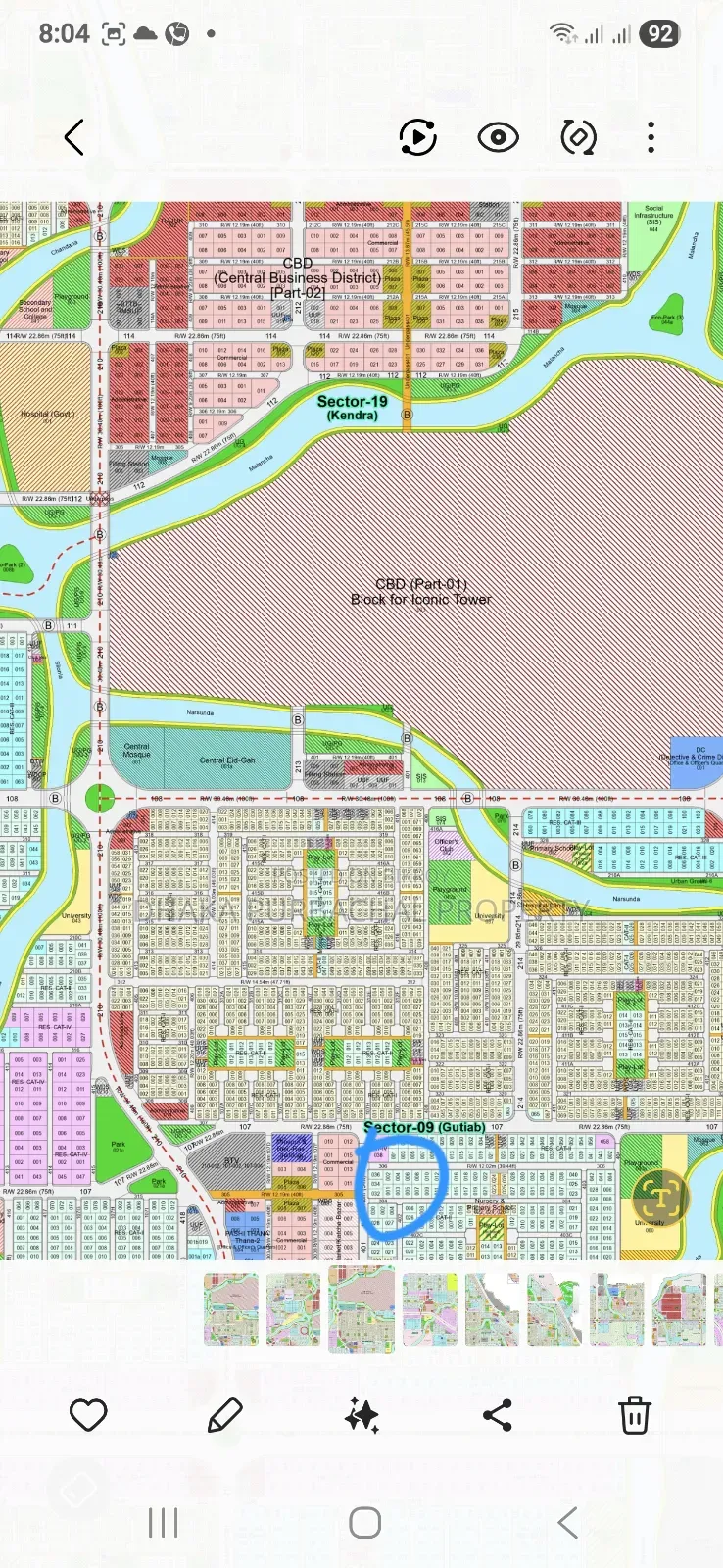 Sector-25 RAJUK Purbachal South-Facing 5 Katha Plot for Sale in Purbachal