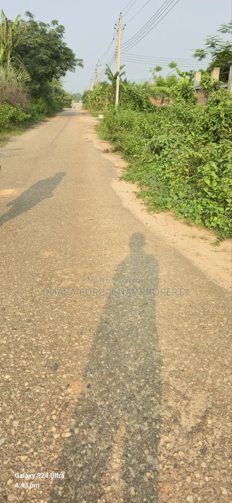 75' & 30' Corner 10 Katha Plot for Sale in Purbachal