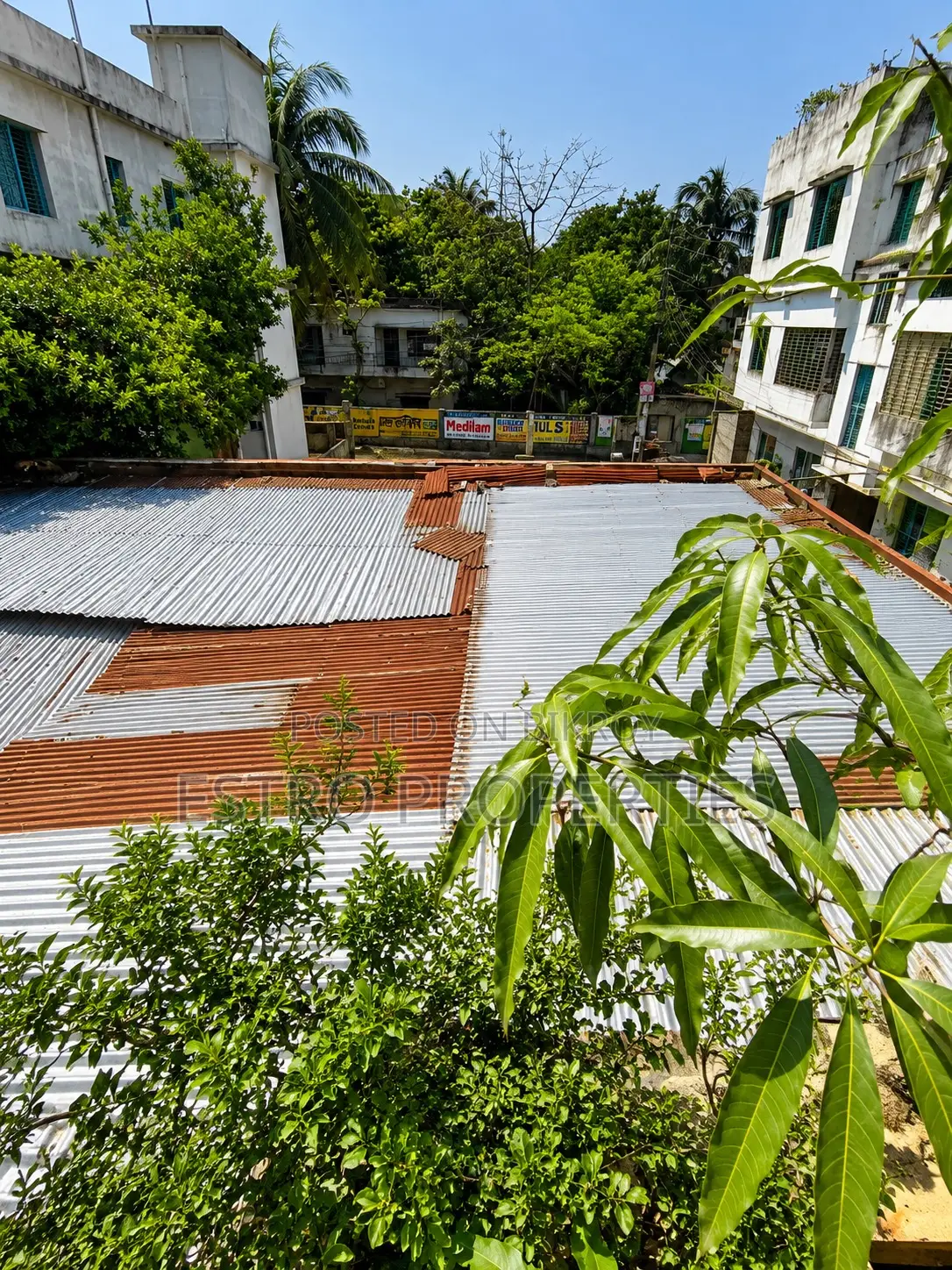 3.53 Katha land with tin-shed semi-pucca house for sale in Goborchaka, Sonadanga in Sonadanga