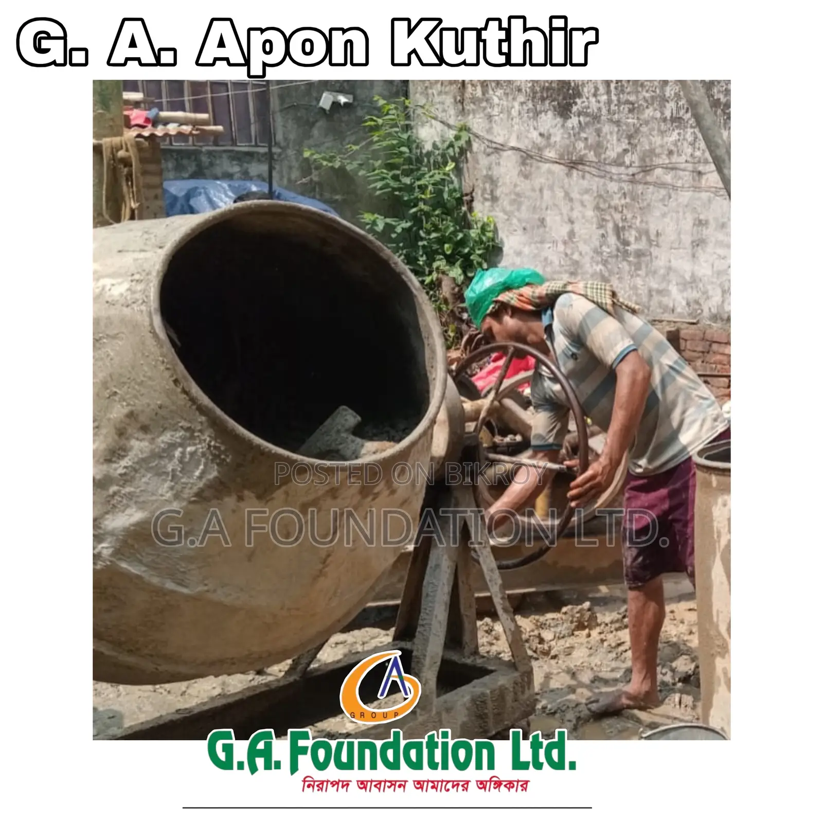3bdrm Apartment in G. A. Apon Kuthir, Mirpur for Sale in Mirpur