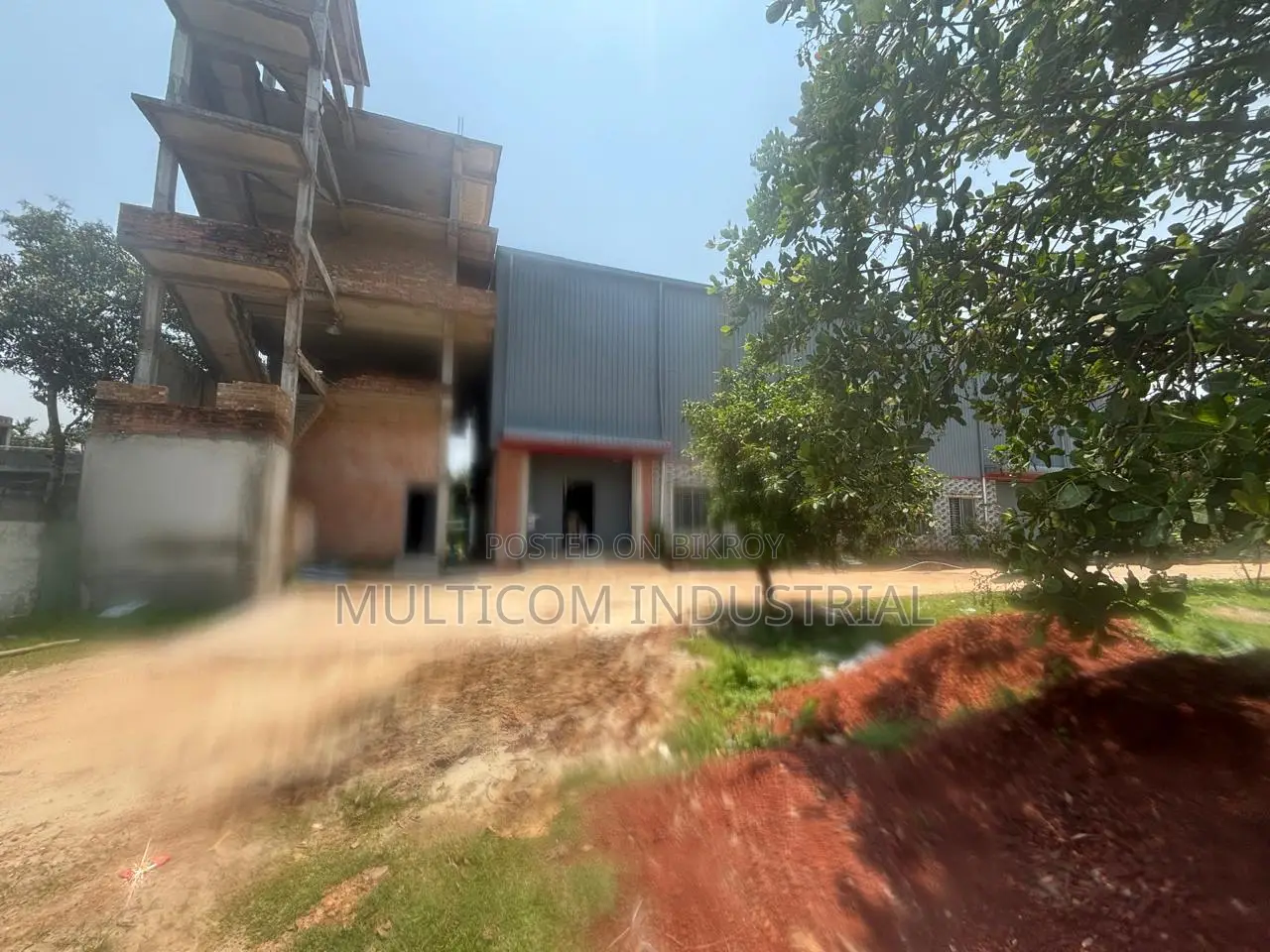 7 Bigah With 48500 Sqft. Shed Building Factory at Mawna, Sreepur in Gazipur Sadar