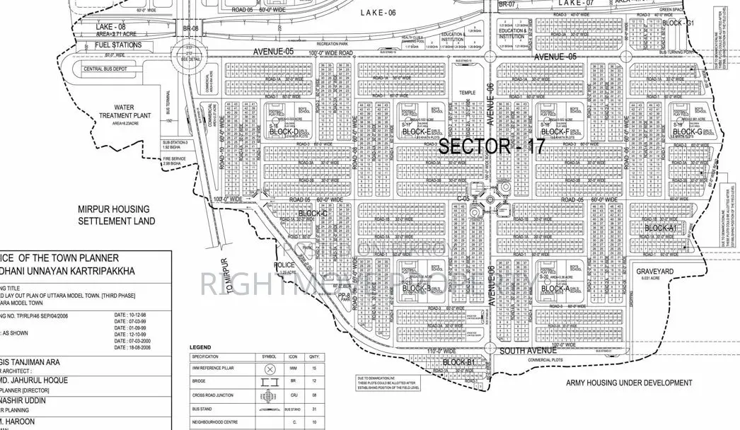 Sector: 17| 03 Katha| Road: 2a |Uttara Model Town in Uttara