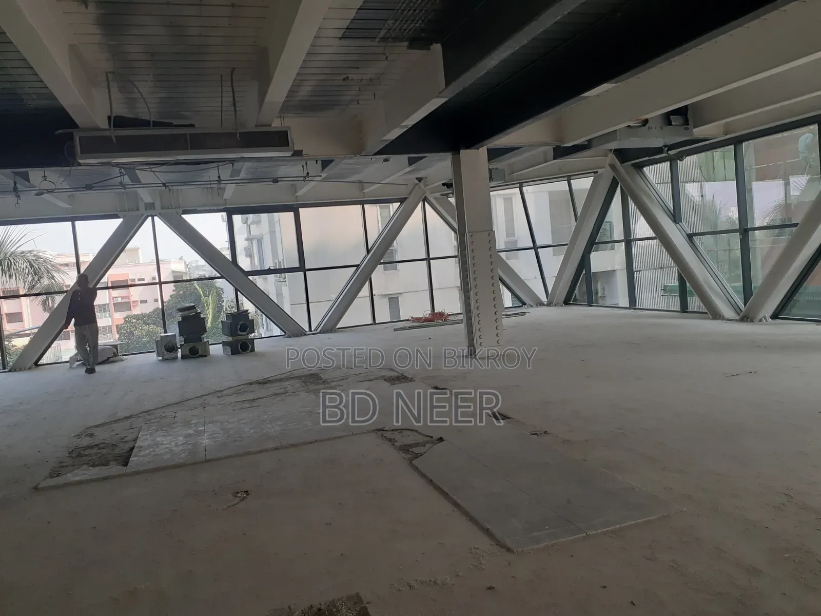 100% Commercial 5500 SQFT Open Space for Rent in Gulshan Avenue in Gulshan
