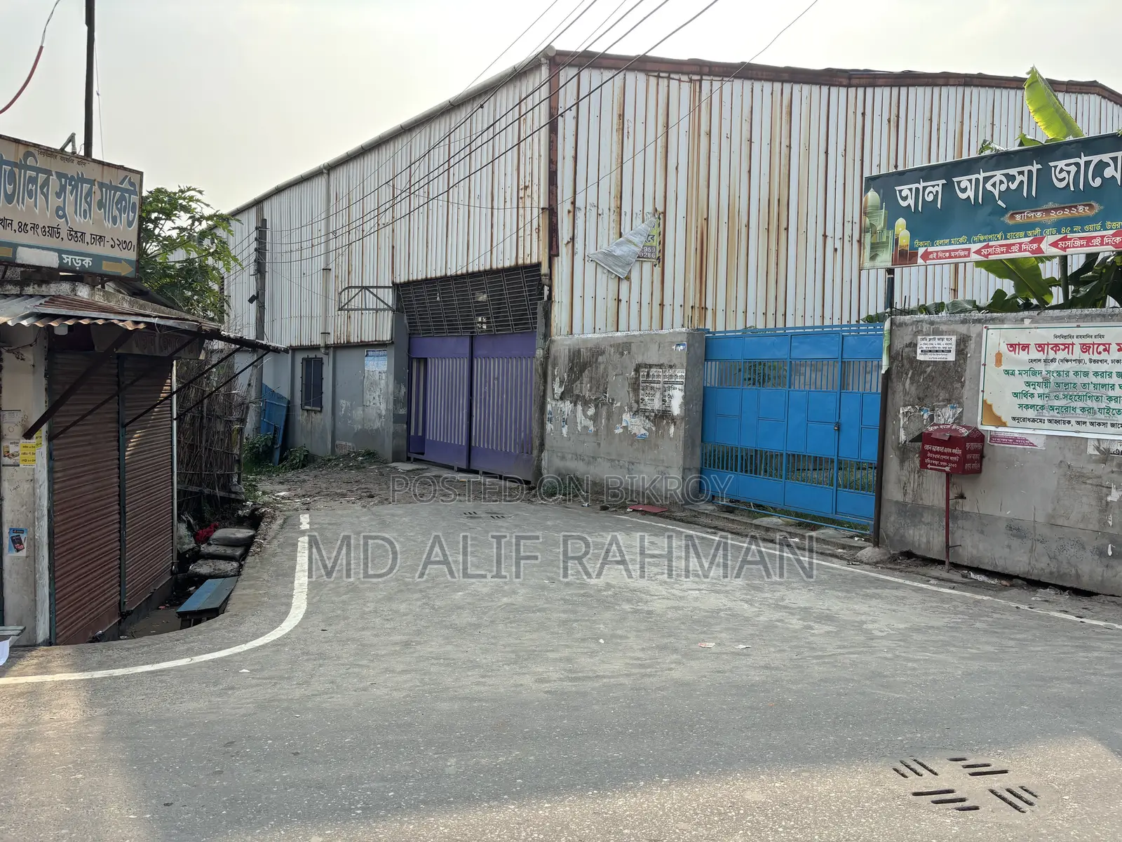 Factory Rent in Dhaka Uttarkhan 10,500 - 20000 SFT Expandable in Uttara