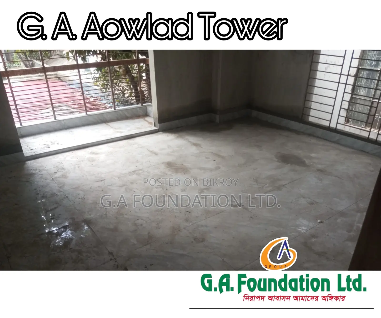 3bdrm Apartment in G. A. Aowlad Tower, Mirpur for sale in Mirpur