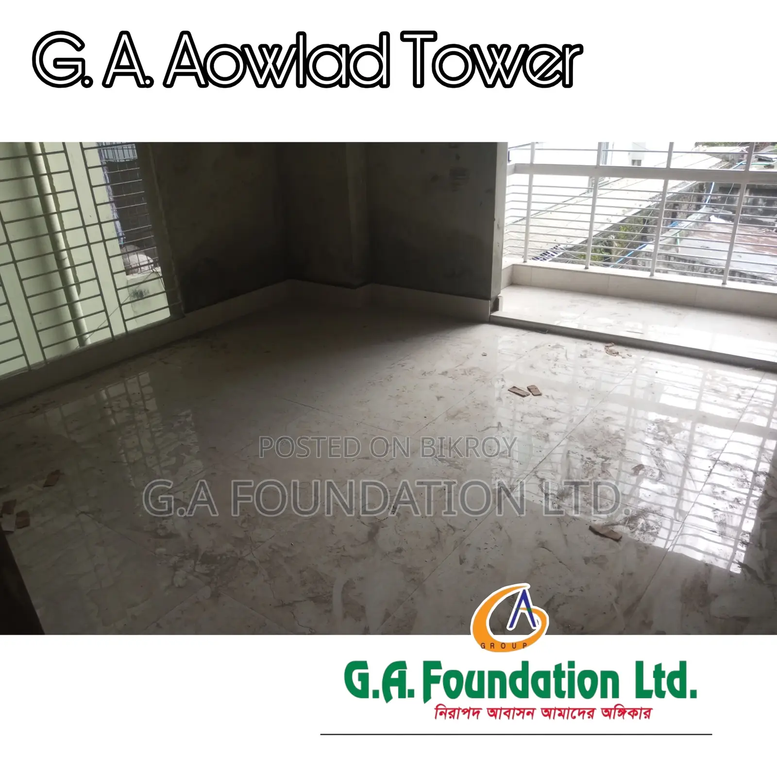 3bdrm Apartment in G. A. Aowlad Tower, Mirpur for sale in Mirpur