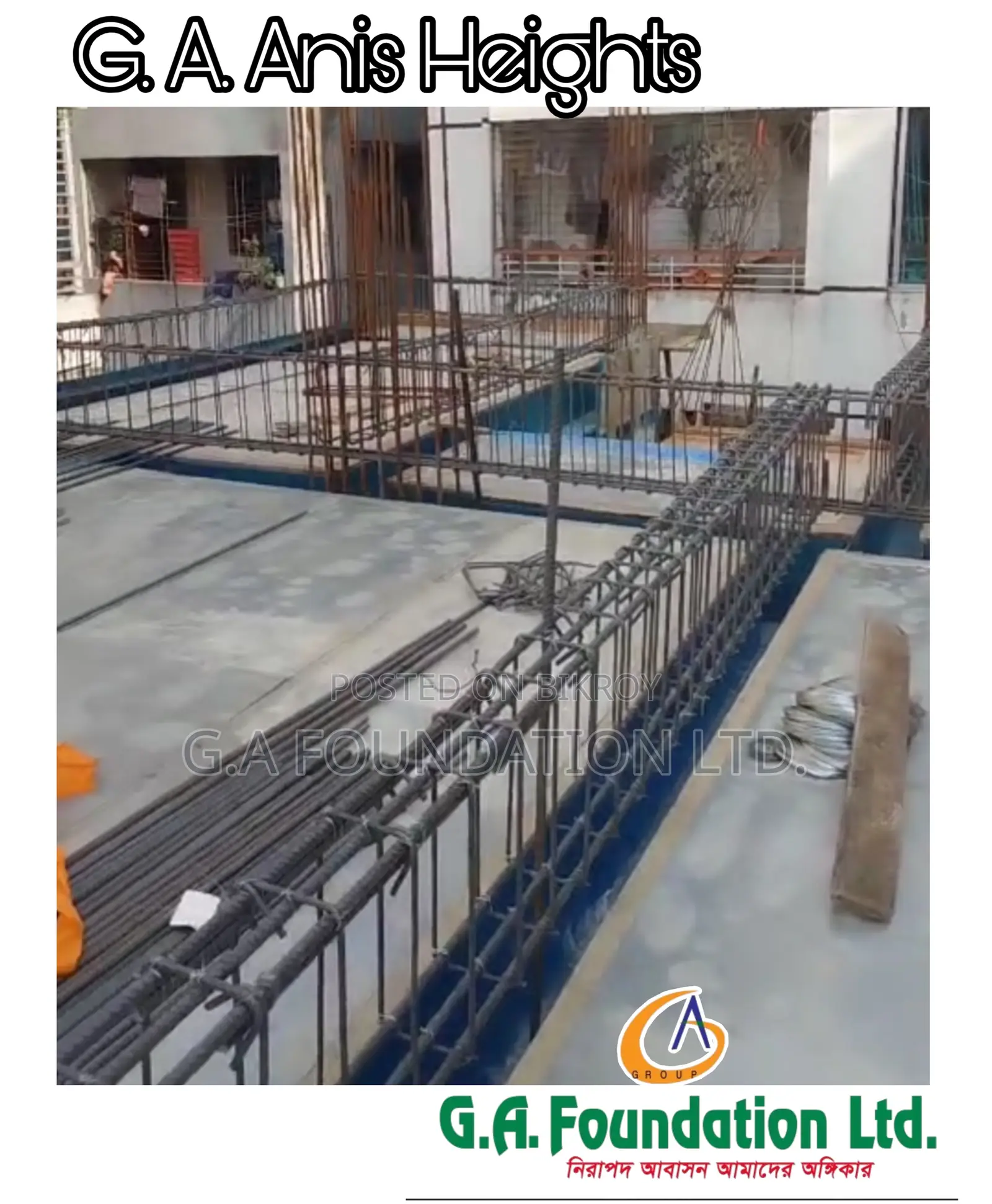 3bdrm Apartment in G. A. Anis Heights, Mirpur for Sale in Mirpur