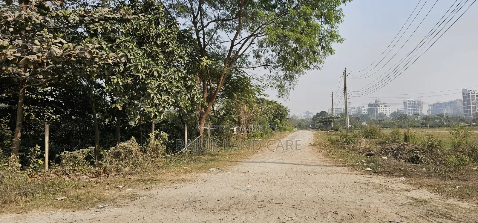 Plot for sale, south-facing, 30-foot road in Uttara
