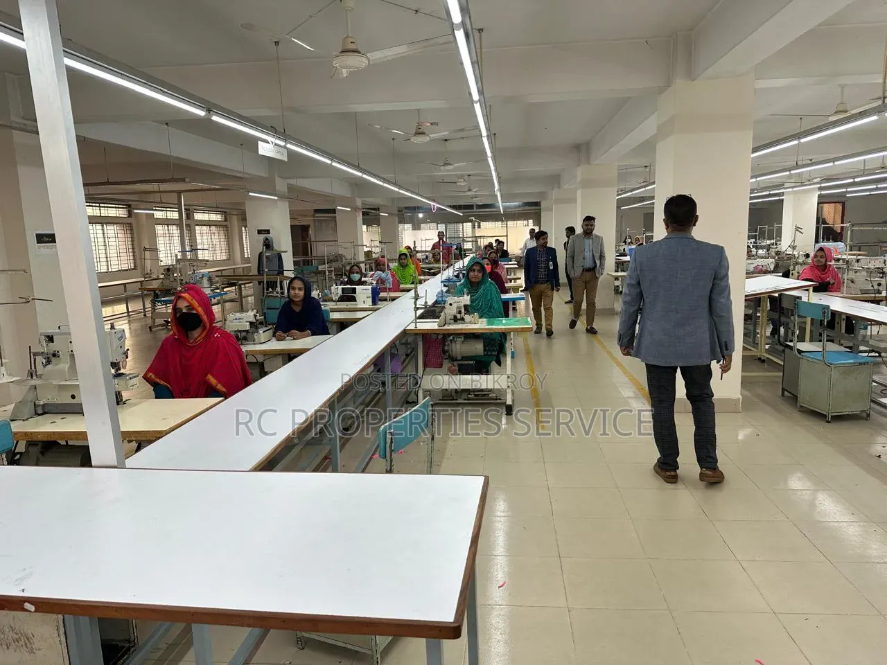 60,000 Sq. Ft. Ready Knit Factory for Rent in Savar
