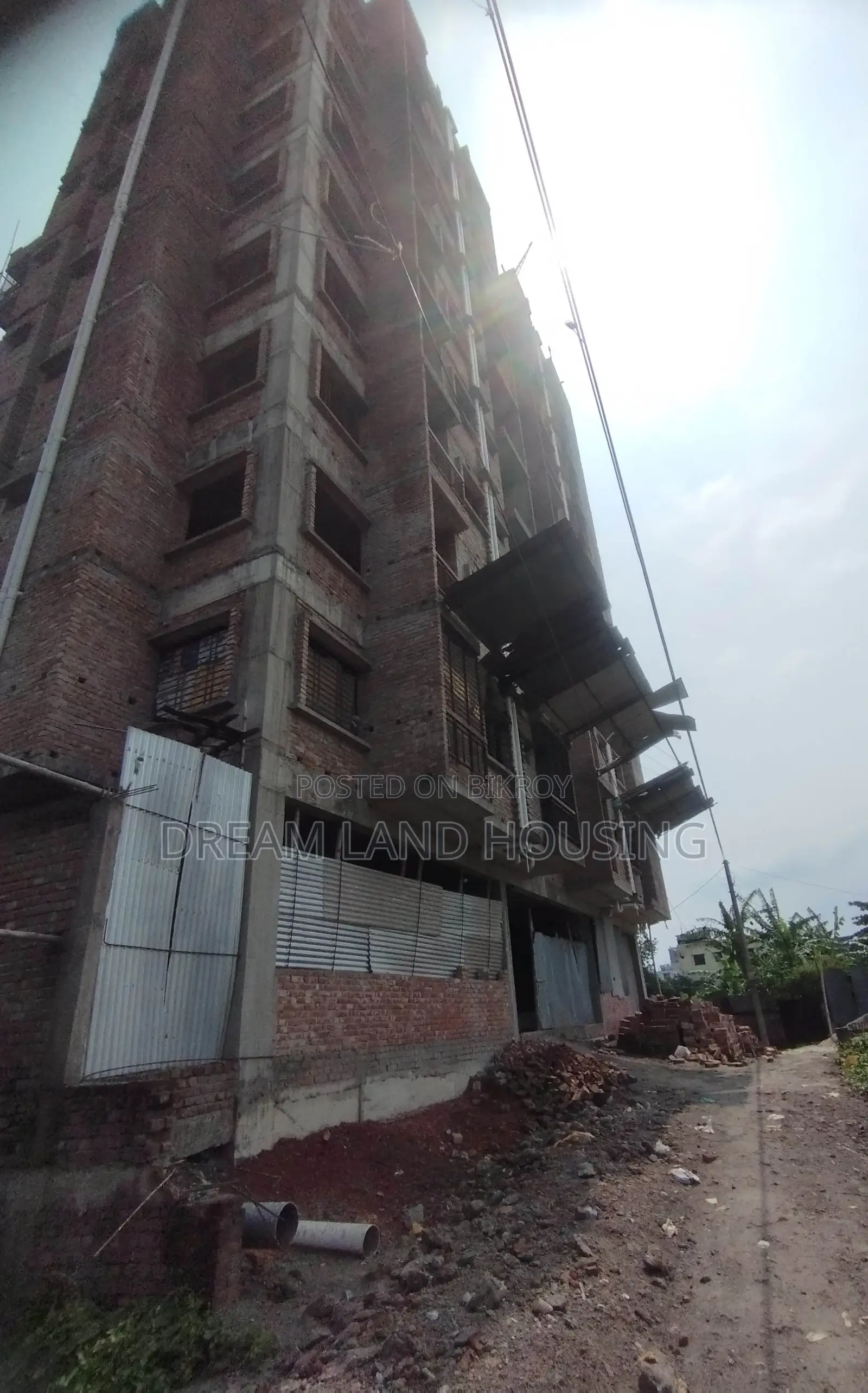 3 Bed, 3 Bath, 3 Balcony Flat (1350 sq ft) with Easy Installments in Uttara