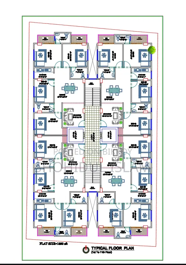4bdrm Apartment in Ruhama Park, Comilla Sadar for Sale in Comilla Sadar