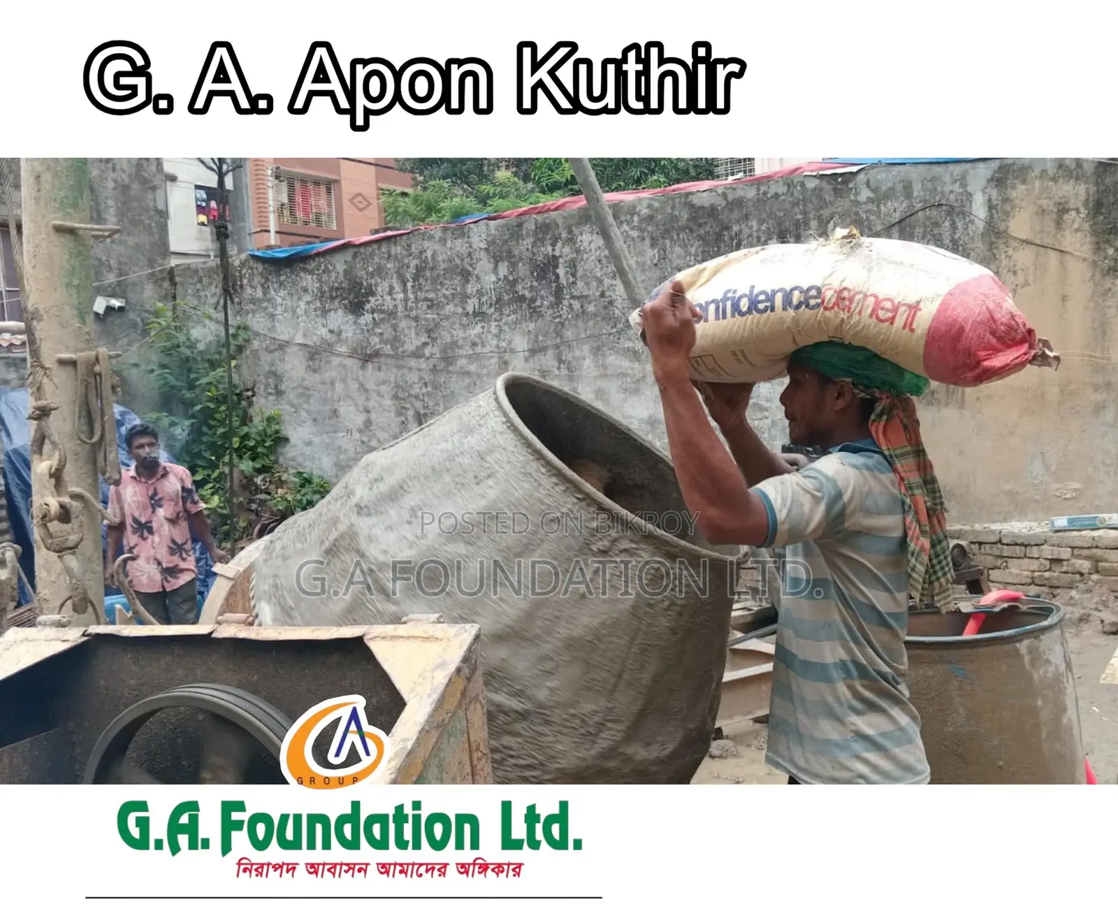 3bdrm Apartment in G. A. Apon Kuthir, Mirpur for Sale in Mirpur