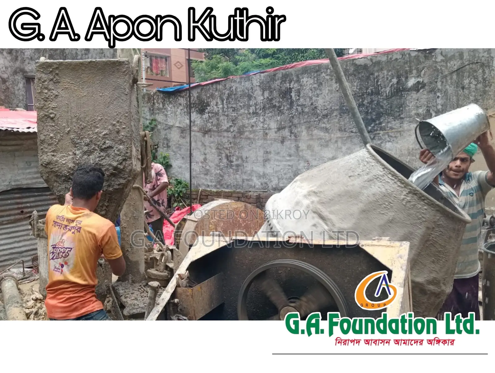 3bdrm Apartment in G. A. Apon Kuthir, Mirpur for Sale in Mirpur