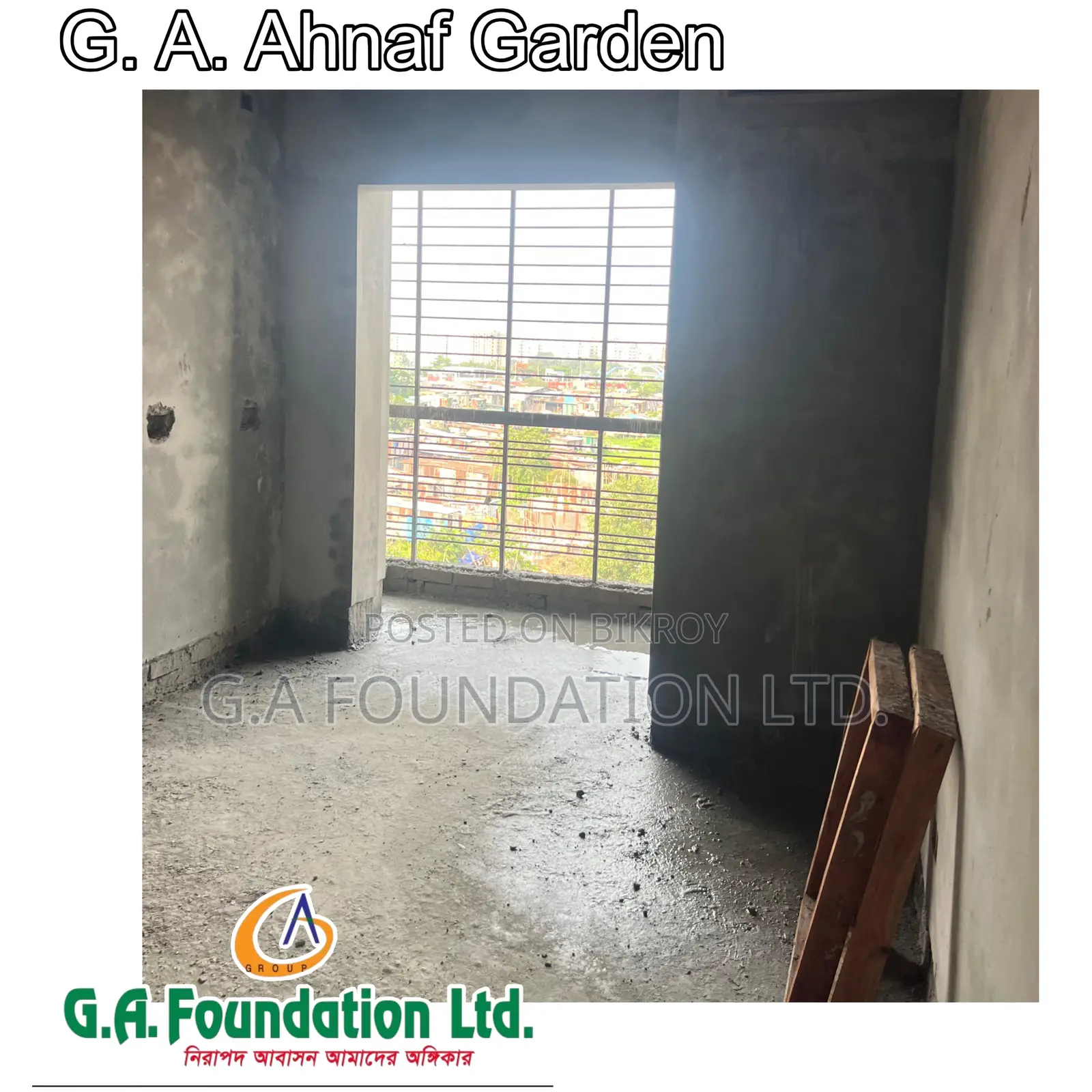 3bdrm Apartment in G. A. Ahnaf Garden, Mirpur for Sale in Mirpur
