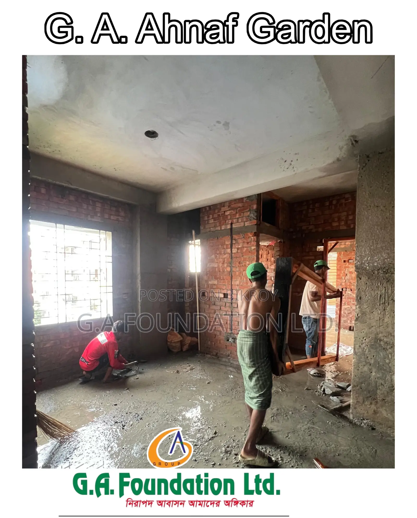 3bdrm Apartment in G. A. Ahnaf Garden, Mirpur for Sale in Mirpur