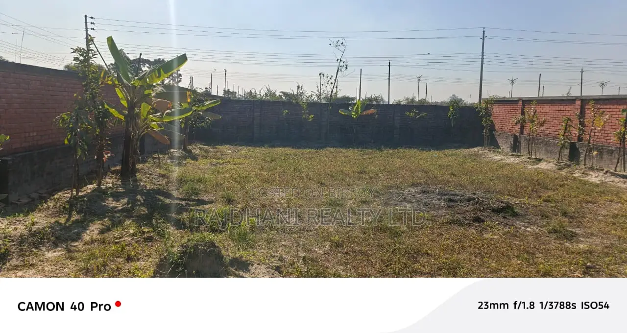 Premium 5 Katha Plot for Sale | P Block, Bashundhara Residential in Basundhara