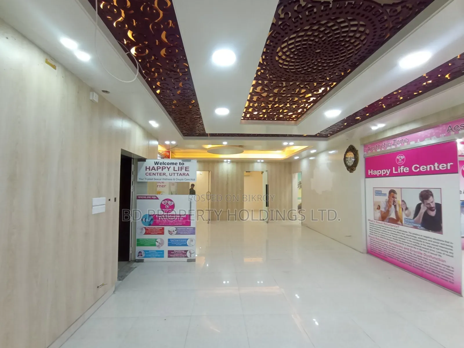 2600 SFT Full Interior Commercial Space for Rent in Uttara in Uttara