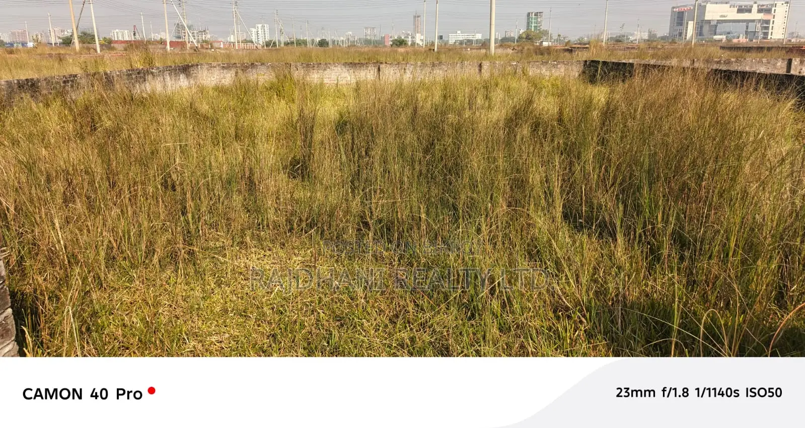 20 Katha Dispute-Free Plot for Sale - N Block, Bashundhara. in Basundhara