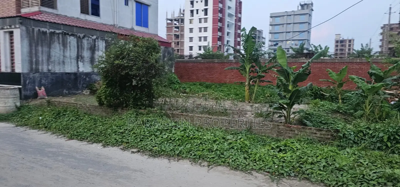 M Block 3 Katha Corner Plot on 50 Ft 25 Ft Roads for Sale in Basundhara
