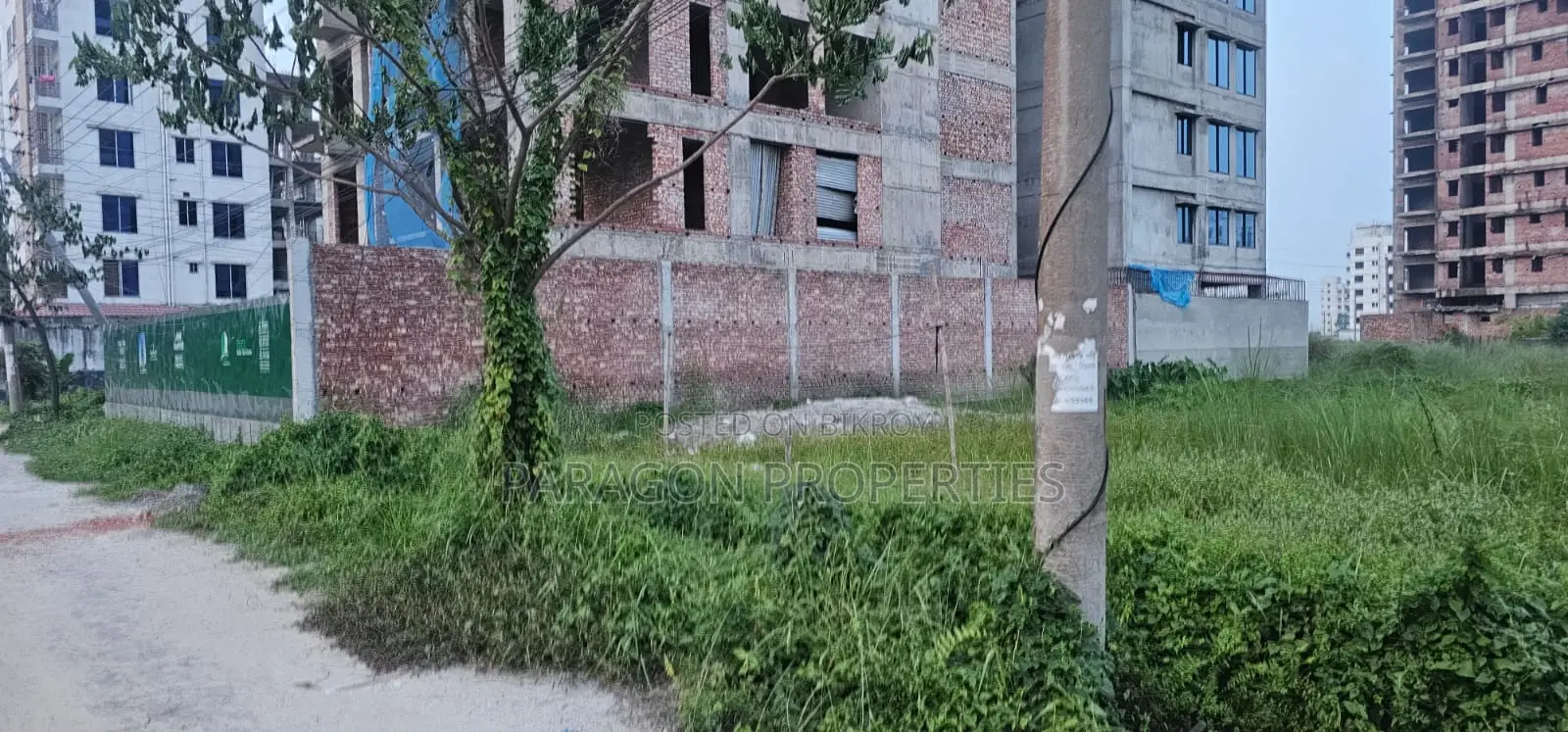 M Block 3 Katha Corner Plot on 50 Ft 25 Ft Roads for Sale in Basundhara
