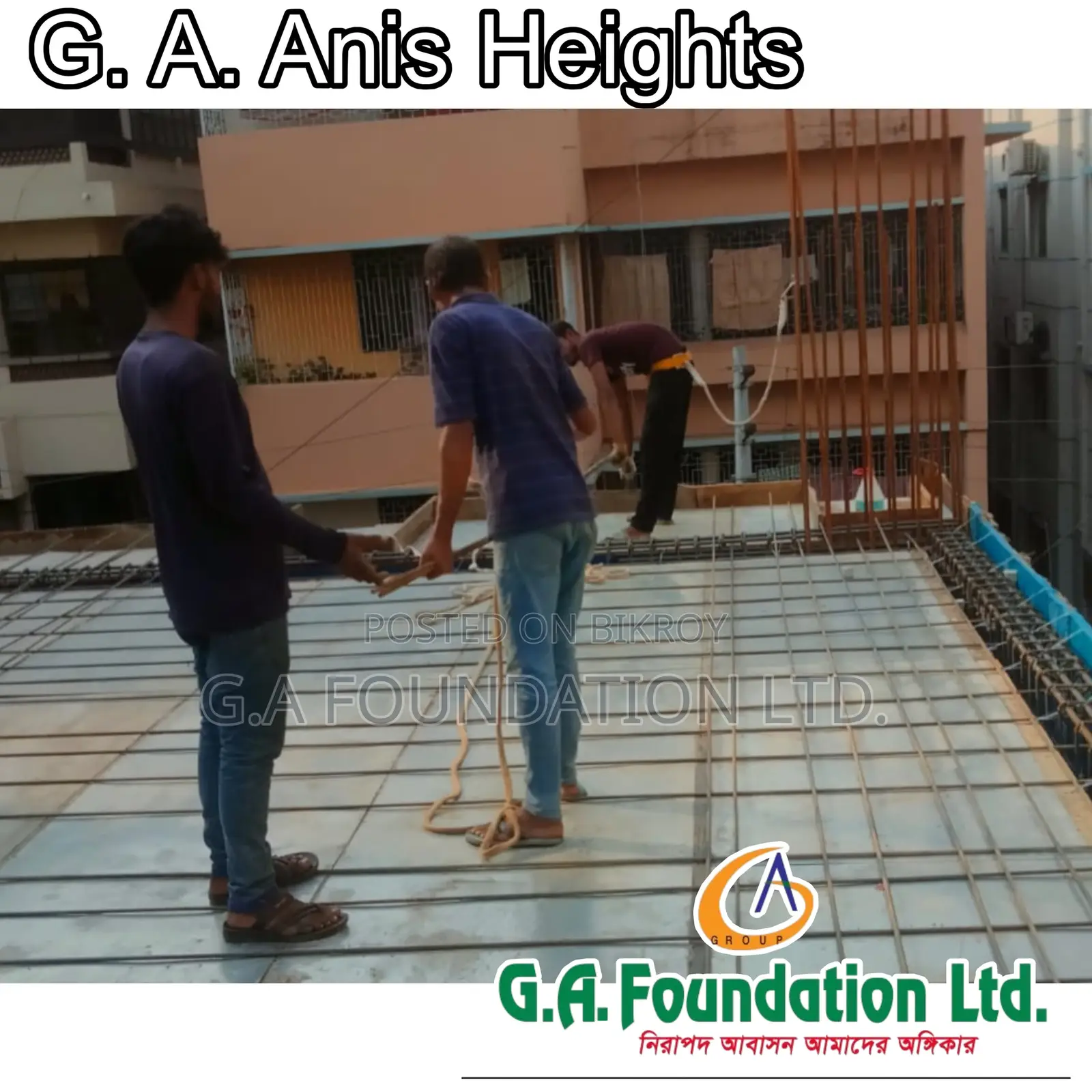 3bdrm Apartment in G. A. Anis Heights, Mirpur for Sale in Mirpur