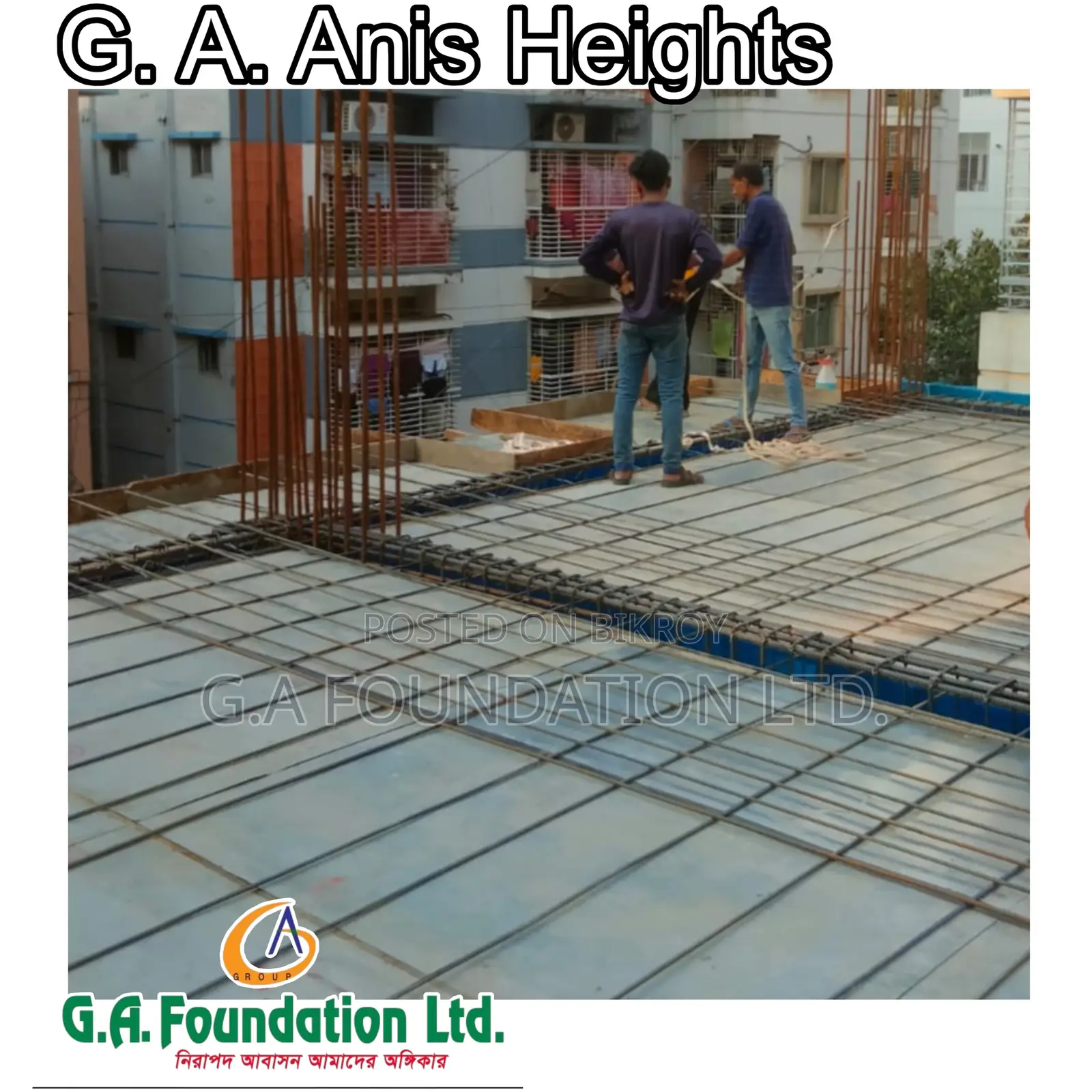 3bdrm Apartment in G. A. Anis Heights, Mirpur for Sale in Mirpur