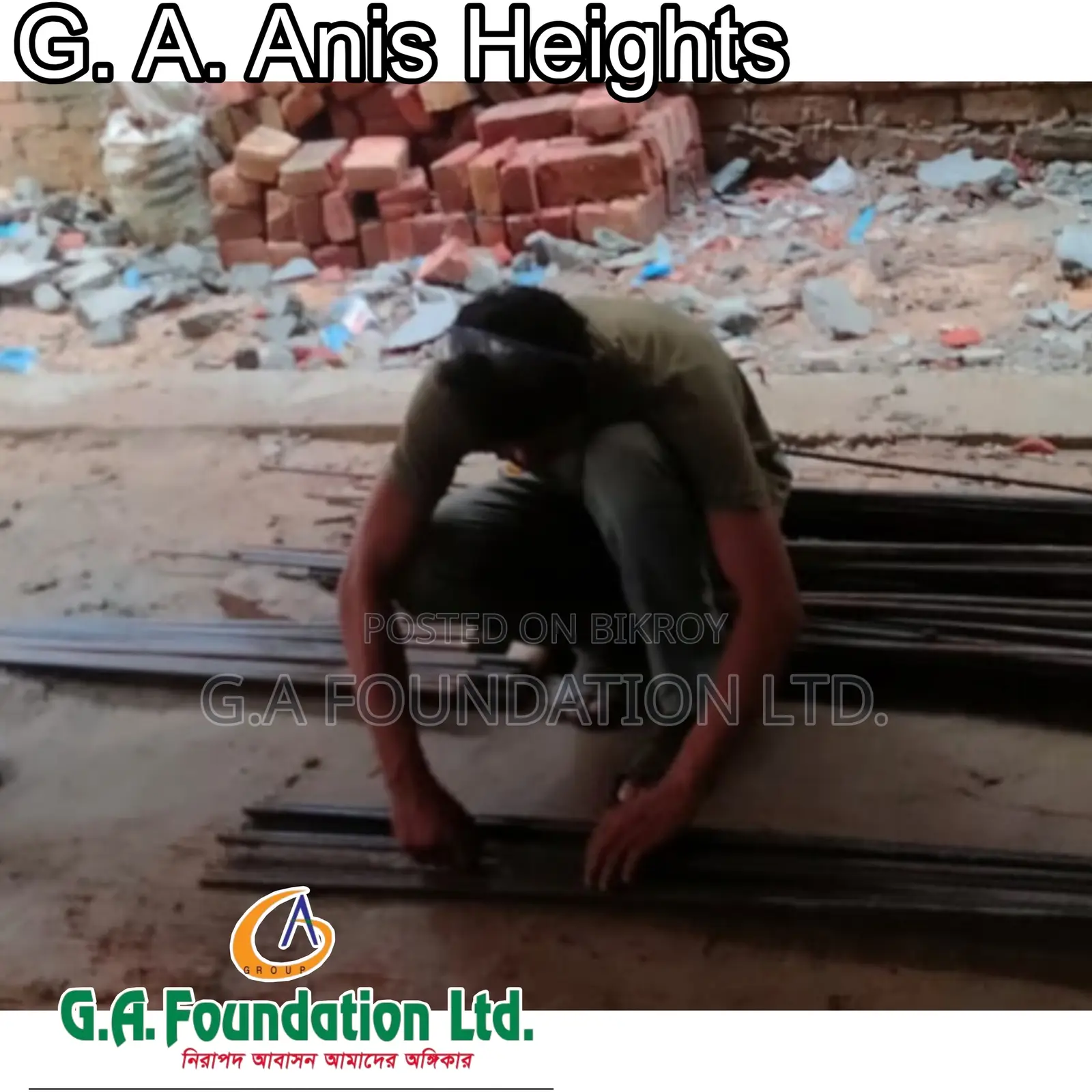 3bdrm Apartment in G. A. Anis Heights, Mirpur for Sale in Mirpur