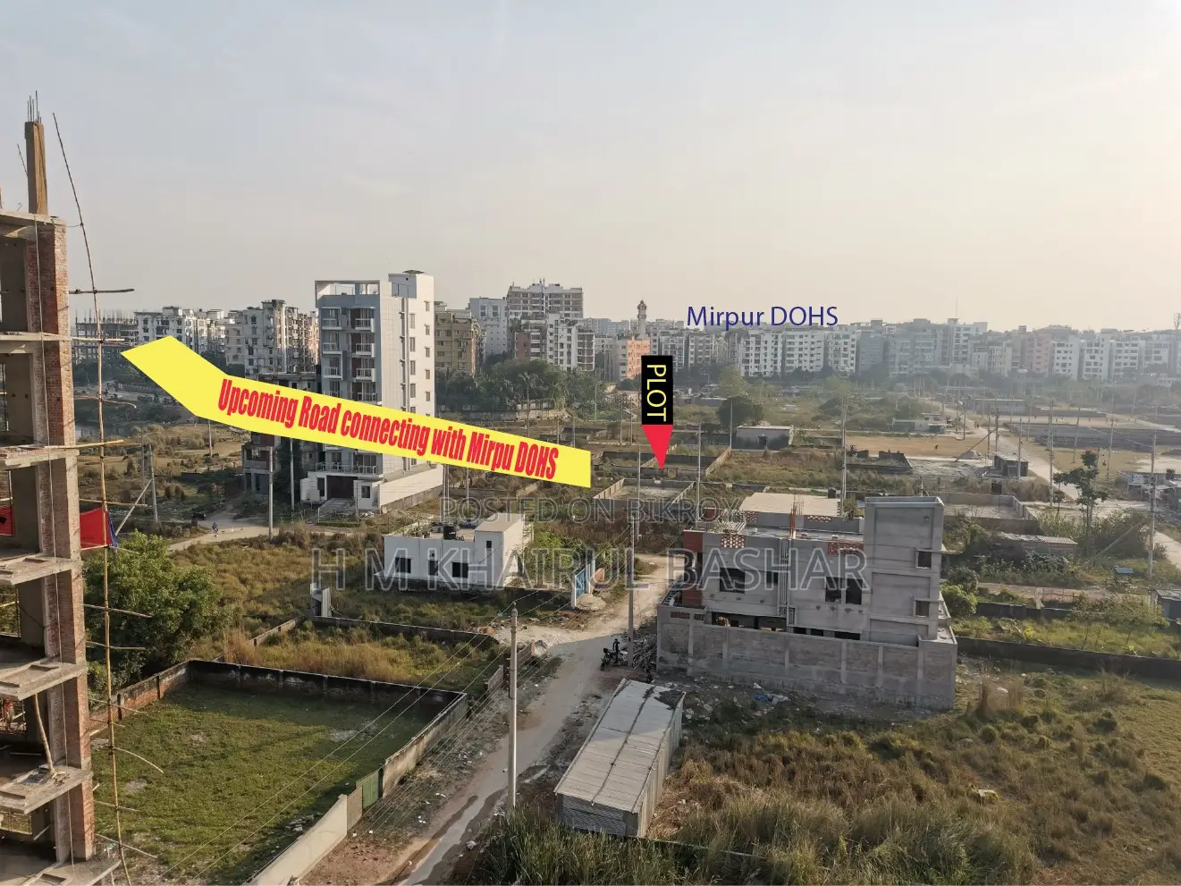 South Facing 3 Katha Land Sale in Uttara
