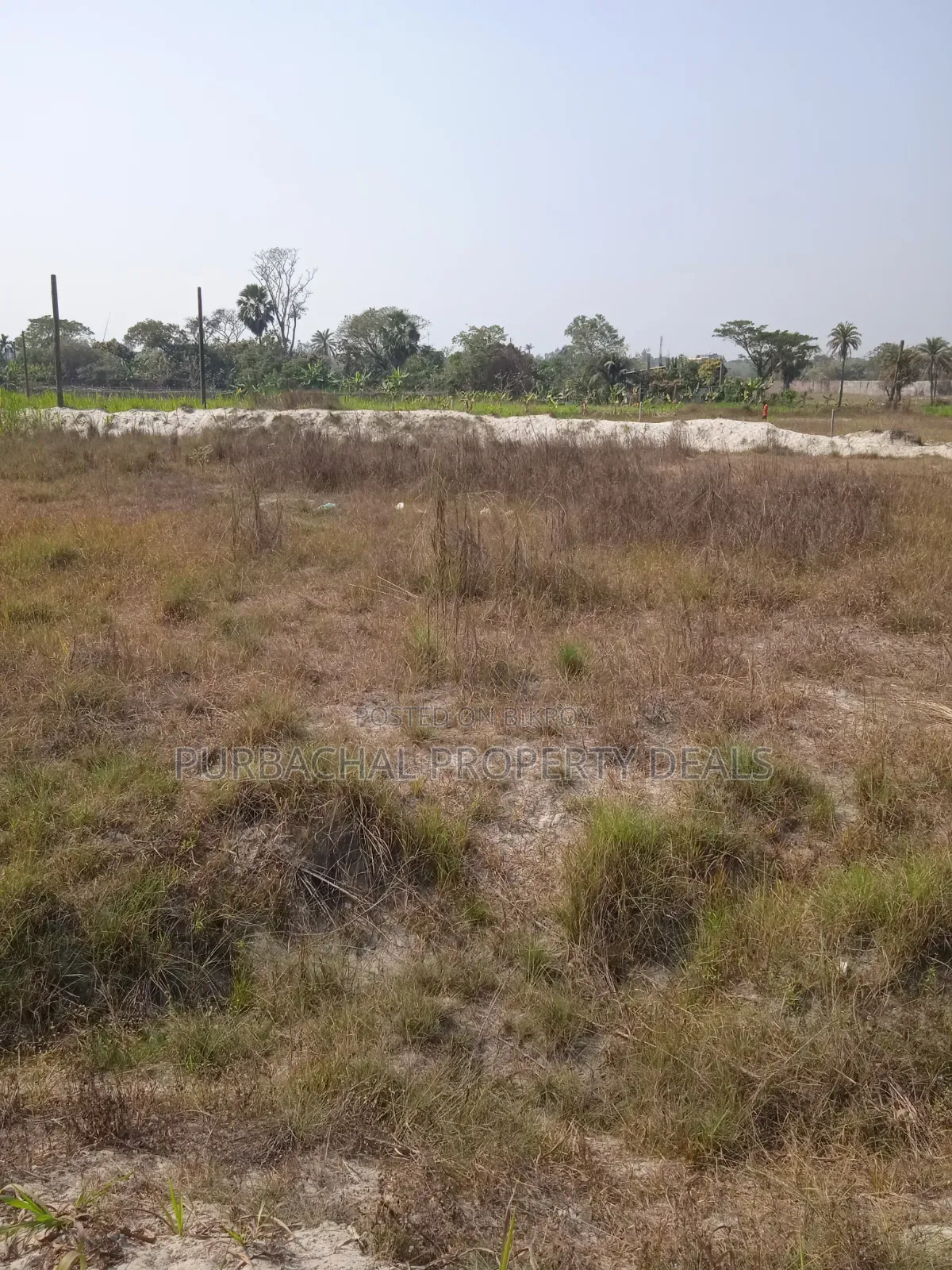13 Katha plot for sale on 60 feet road adjacent to Badda, Satarkul main road. in Badda