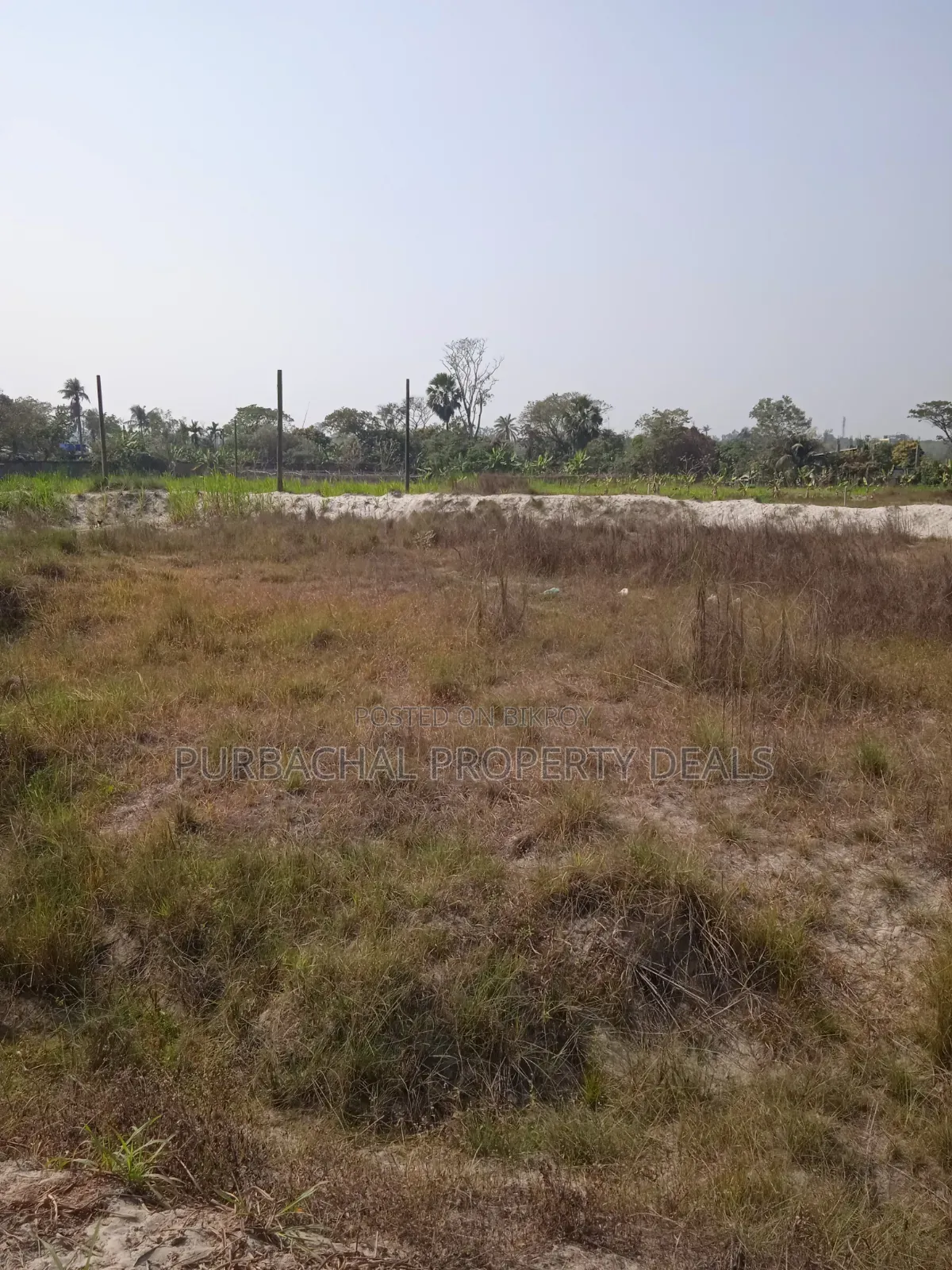 13 Katha plot for sale on 60 feet road adjacent to Badda, Satarkul main road. in Badda