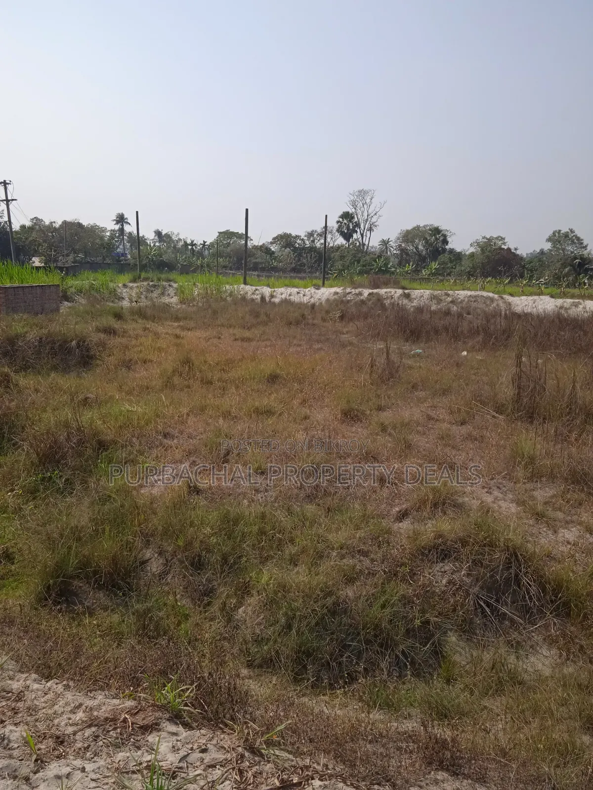 13 Katha plot for sale on 60 feet road adjacent to Badda, Satarkul main road. in Badda